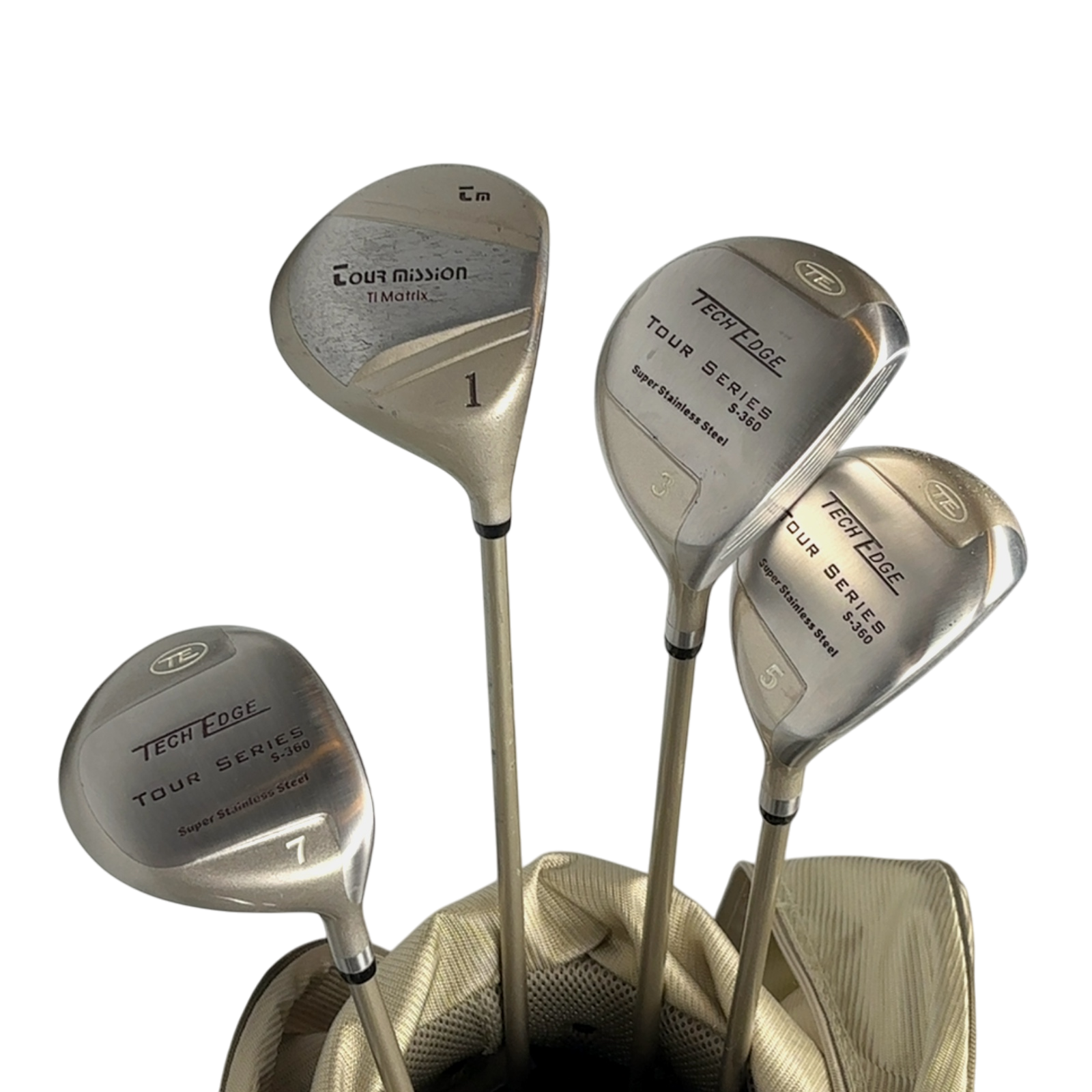 TechFoge Komplet Sæt M. Bag / Flex Ladies / Graphite