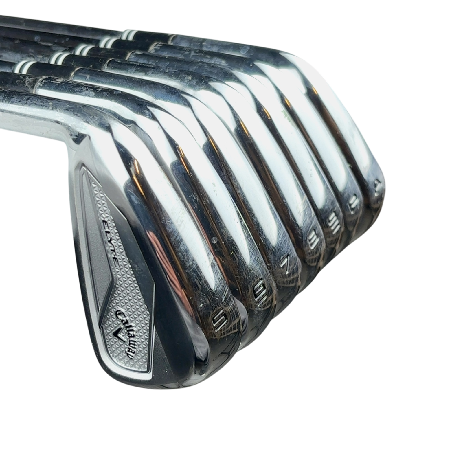 Venstre Callaway Elyte Jernsæt / 5-PW+GW / Flex Regular Stål