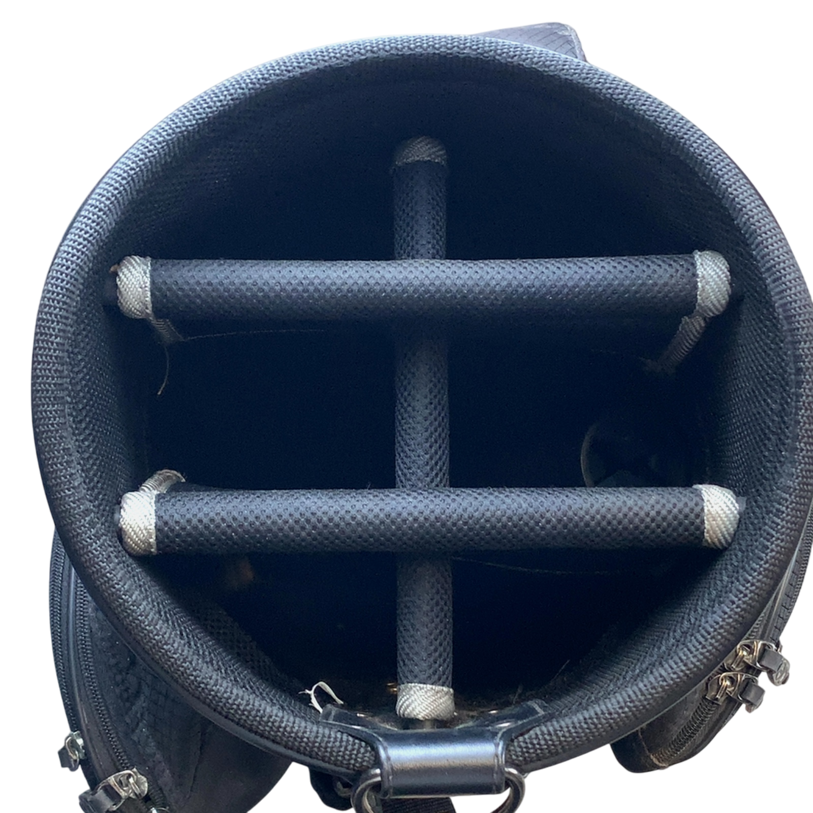 GO Golftaske / 6-Rum / Sort