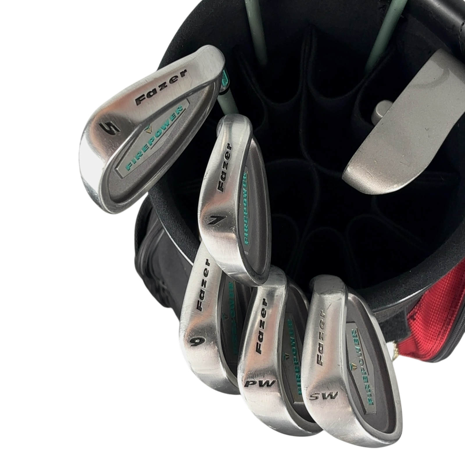 Fazr Firepower Komplet Sæt Med Bag / 5+7+9+PW+SW / Flex Ladies / Grafit