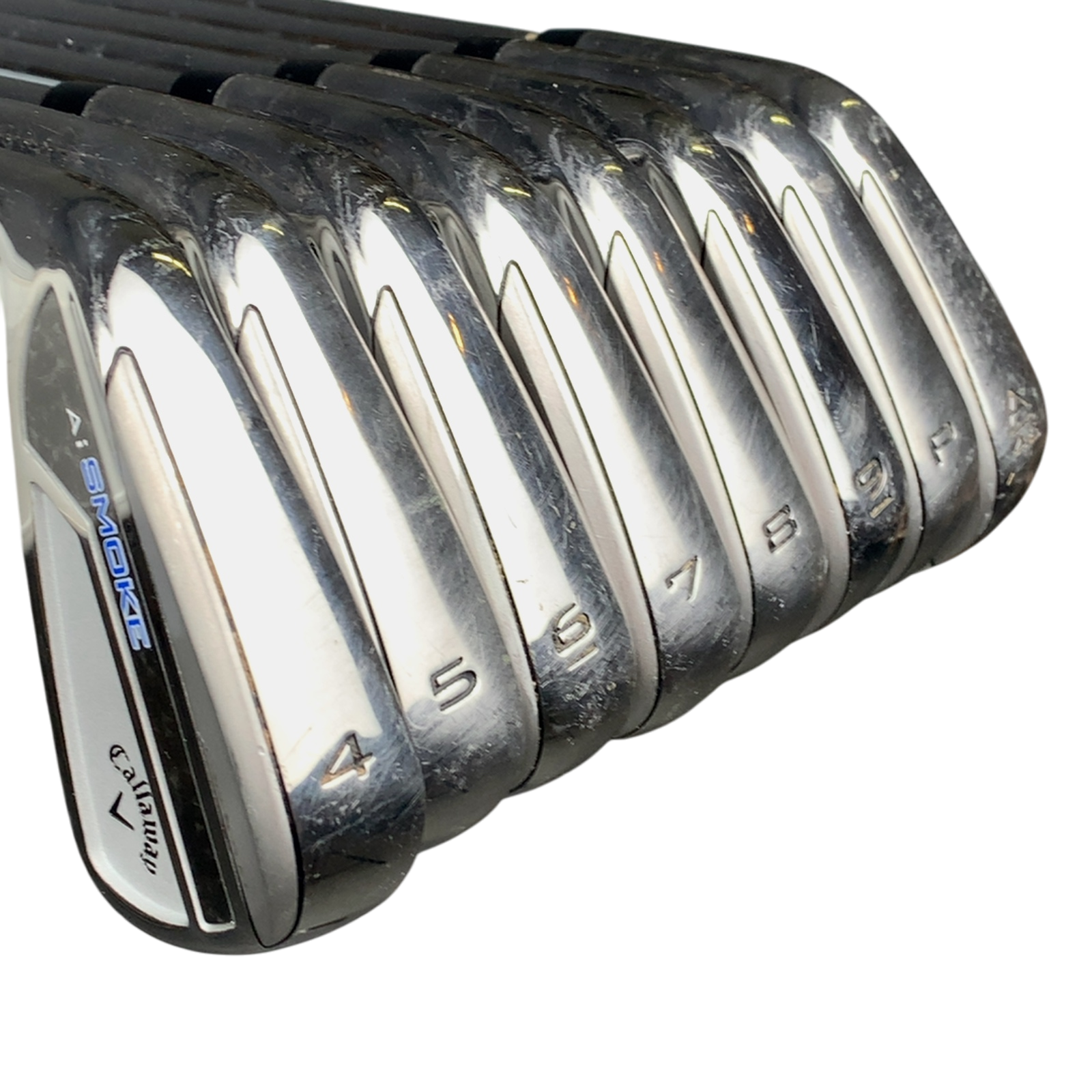 Venstre Callaway AI Smoke Jernsæt / 4-PW+GW / Flex Regular / Stål