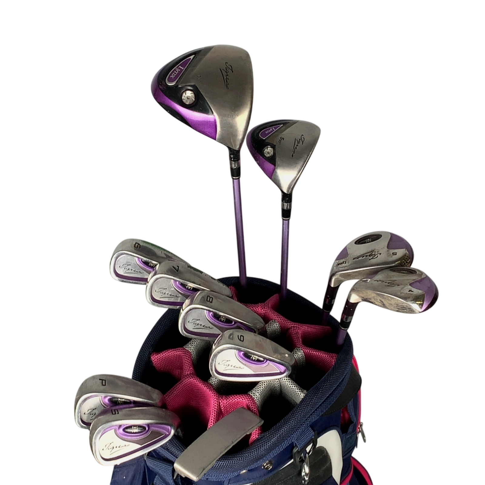 Lynx Tigress Komplet Sæt Med Bag / 6-PW+SW / Flex Ladies / Grafit