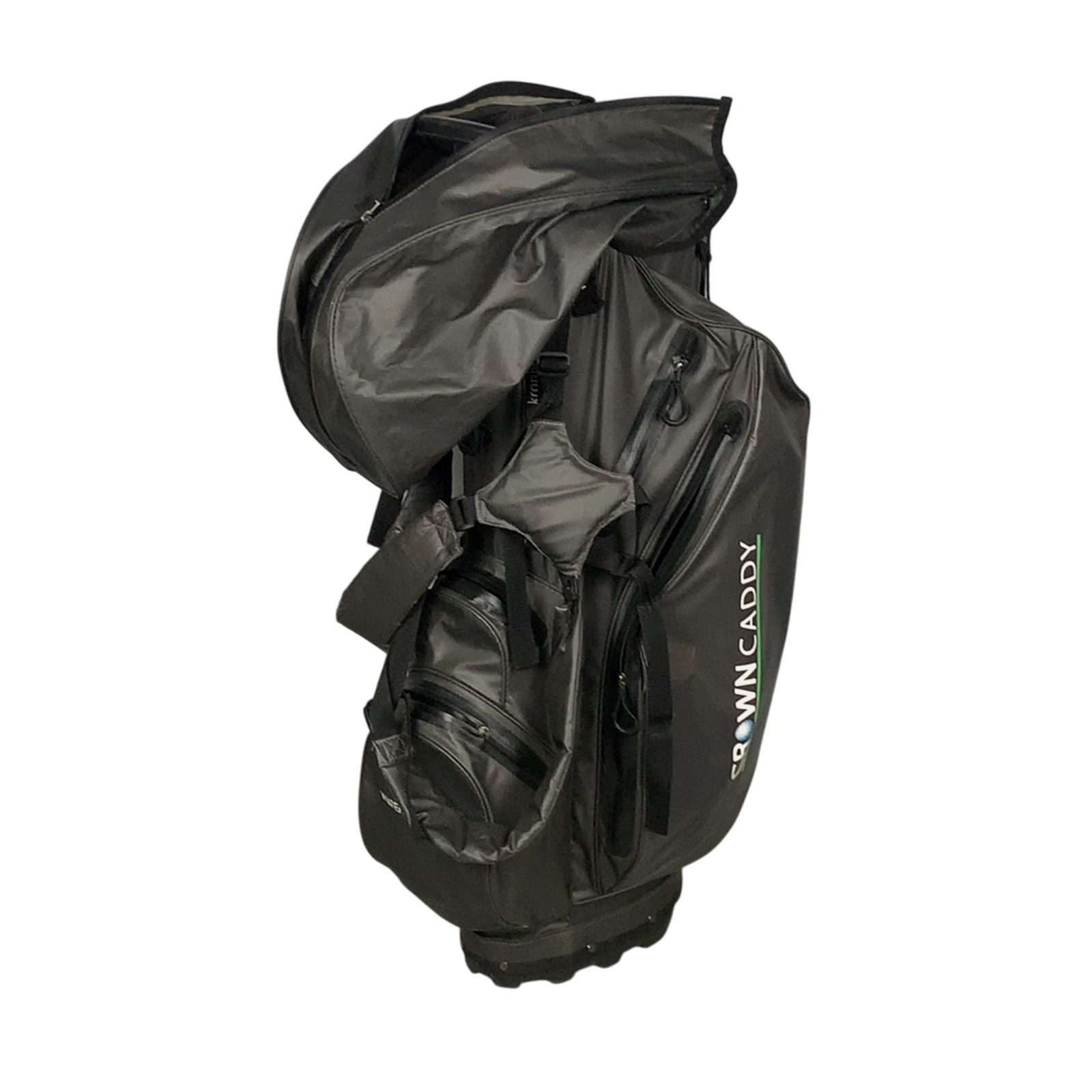 Crown Caddy Golf Bag / 10-Rum / Grå