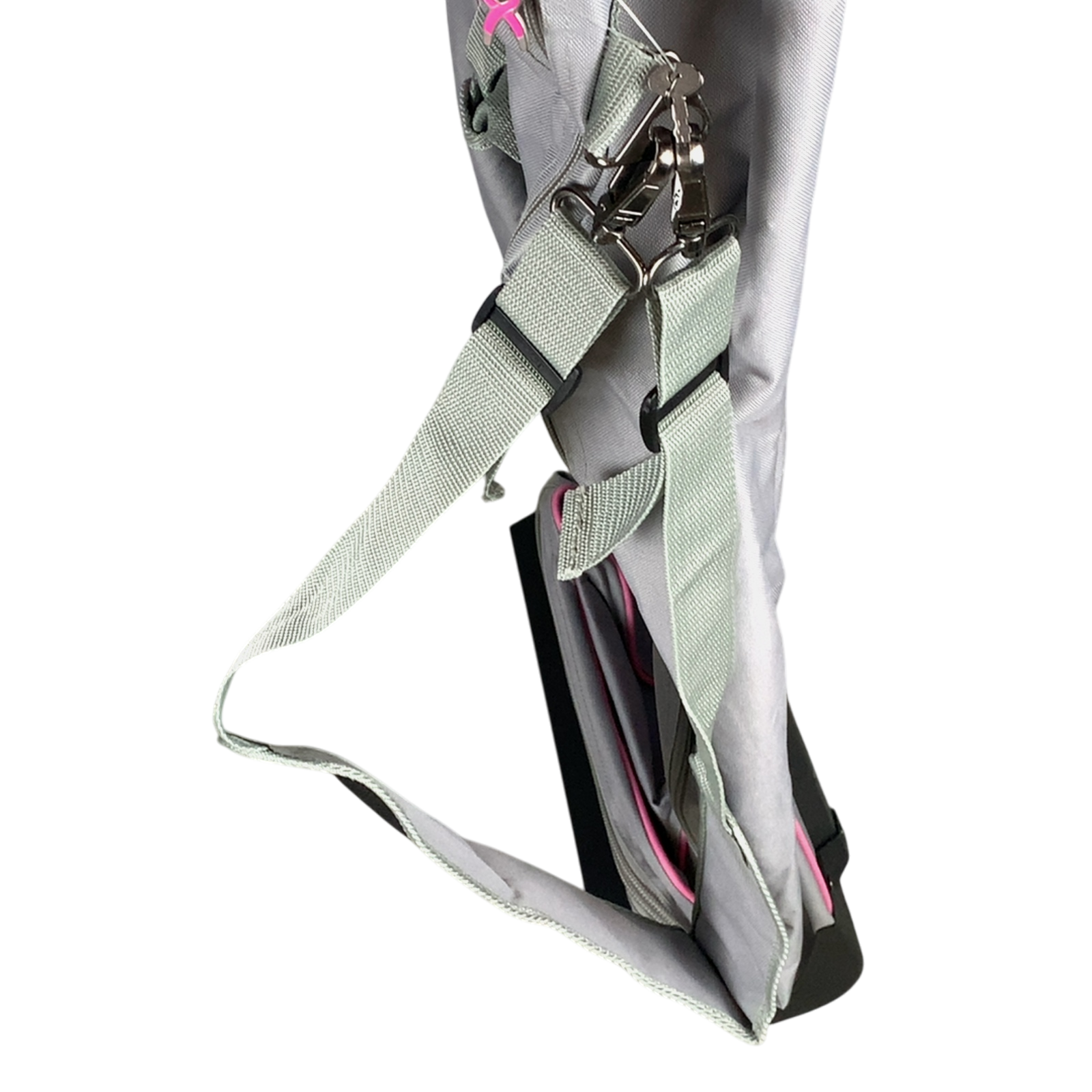 Pink Ribbon Golf Golf Bag / 1-Rum / Grå
