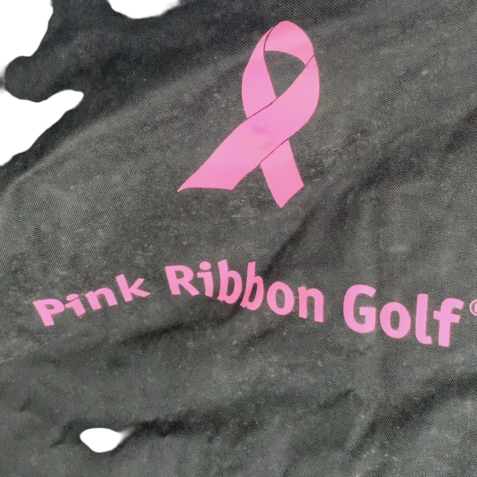 Pink Ribbon Golf Golf Bag / 1-Rum / Sort
