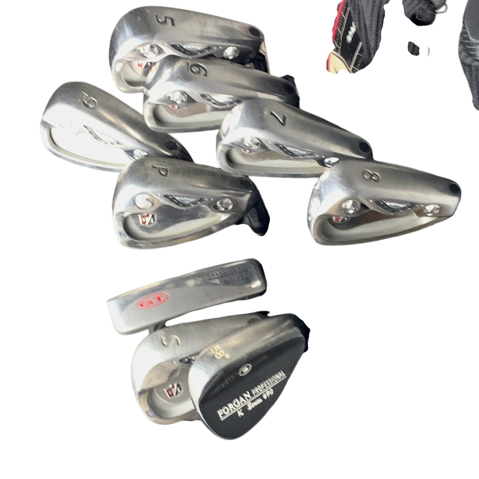 Wilson Nc6 Komplet Sæt Med Bag / 5-PW+SW / Flex Regular / Grafit