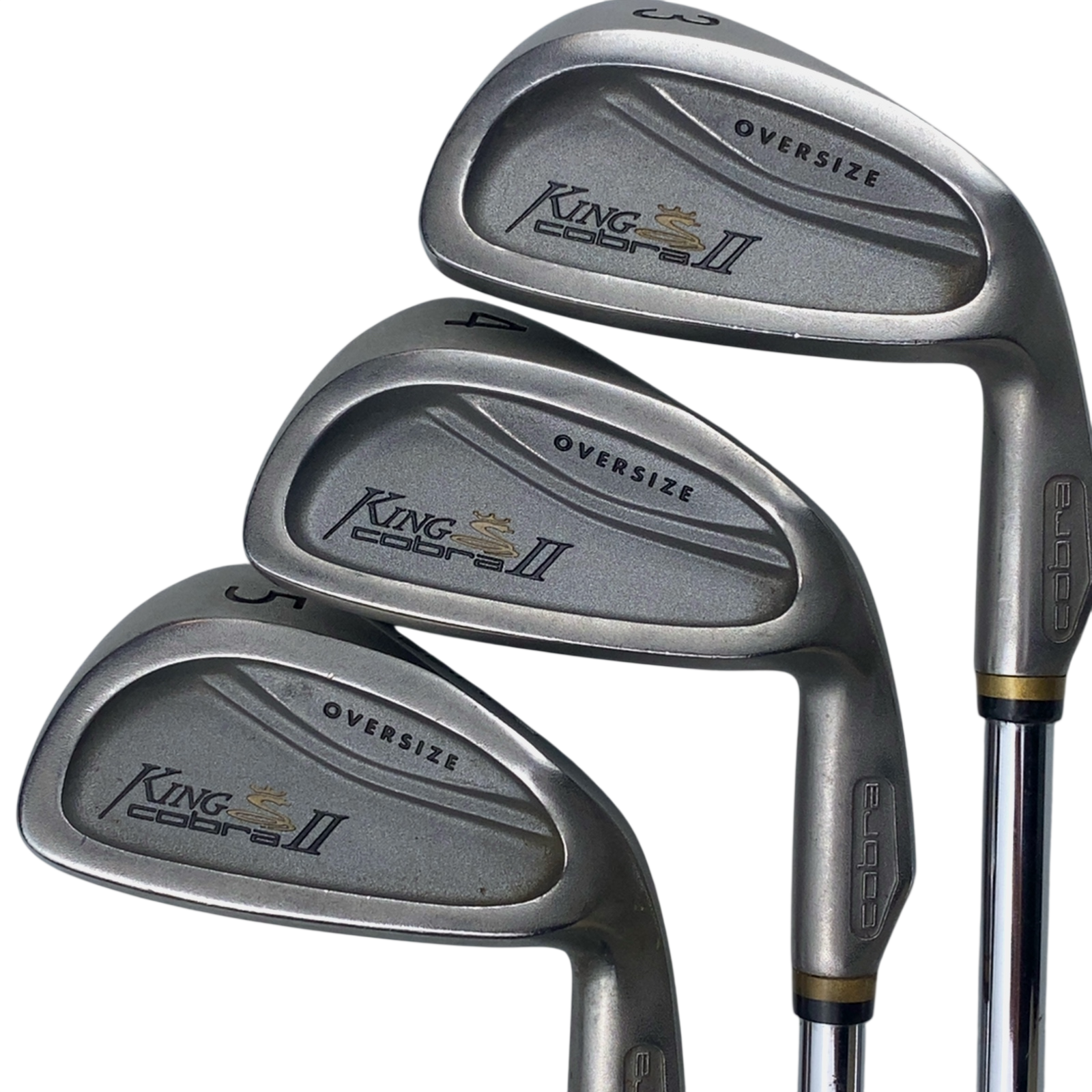 Cobra King II Oversize Jernsæt / 3-PW+GW+SW+LW / Flex Regular / Stål