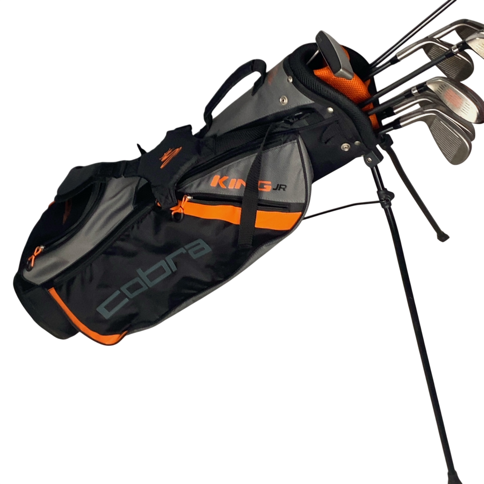 Cobra King Jr. Komplet Sæt Med Bag / 6-PW+SW / Flex Junior / Grafit