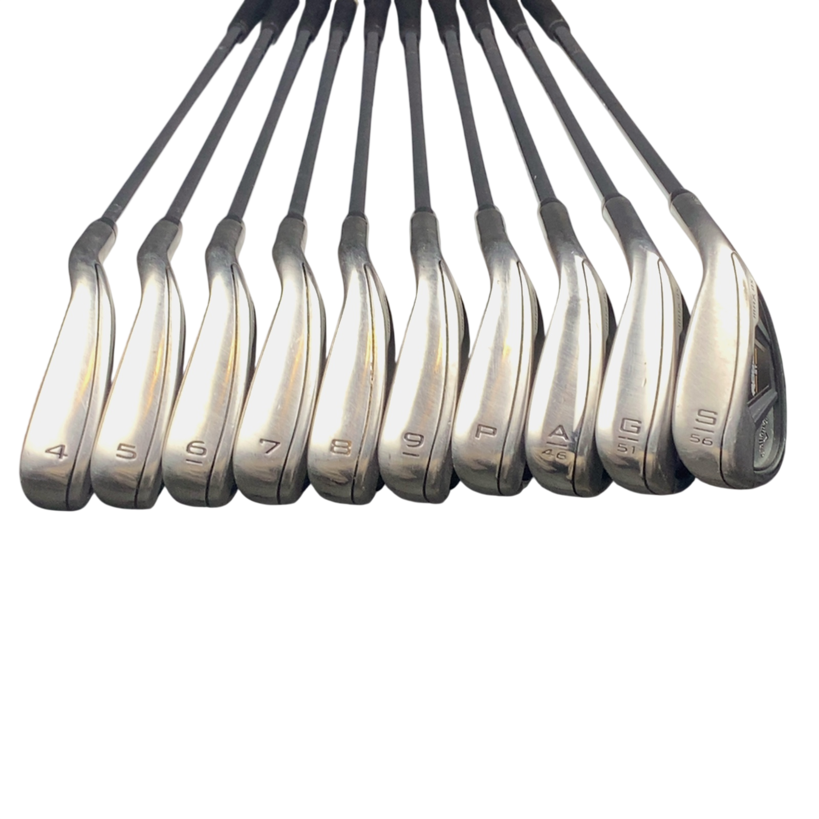 Callaway Rogue ST Max OS Jernsæt / 4-PW+AW+GW+SW / Flex Regular / Stål