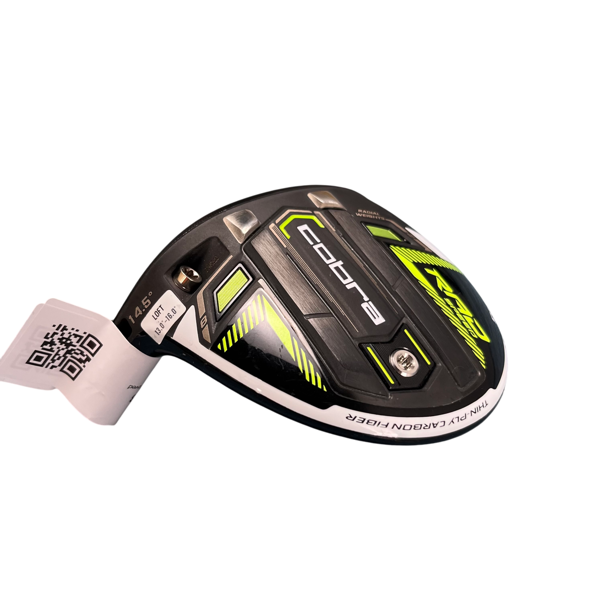 Cobra Radspeed 3 Fairway Hoved / Loft 14,5 hovedbillede - brugt golf udstyr i god stand