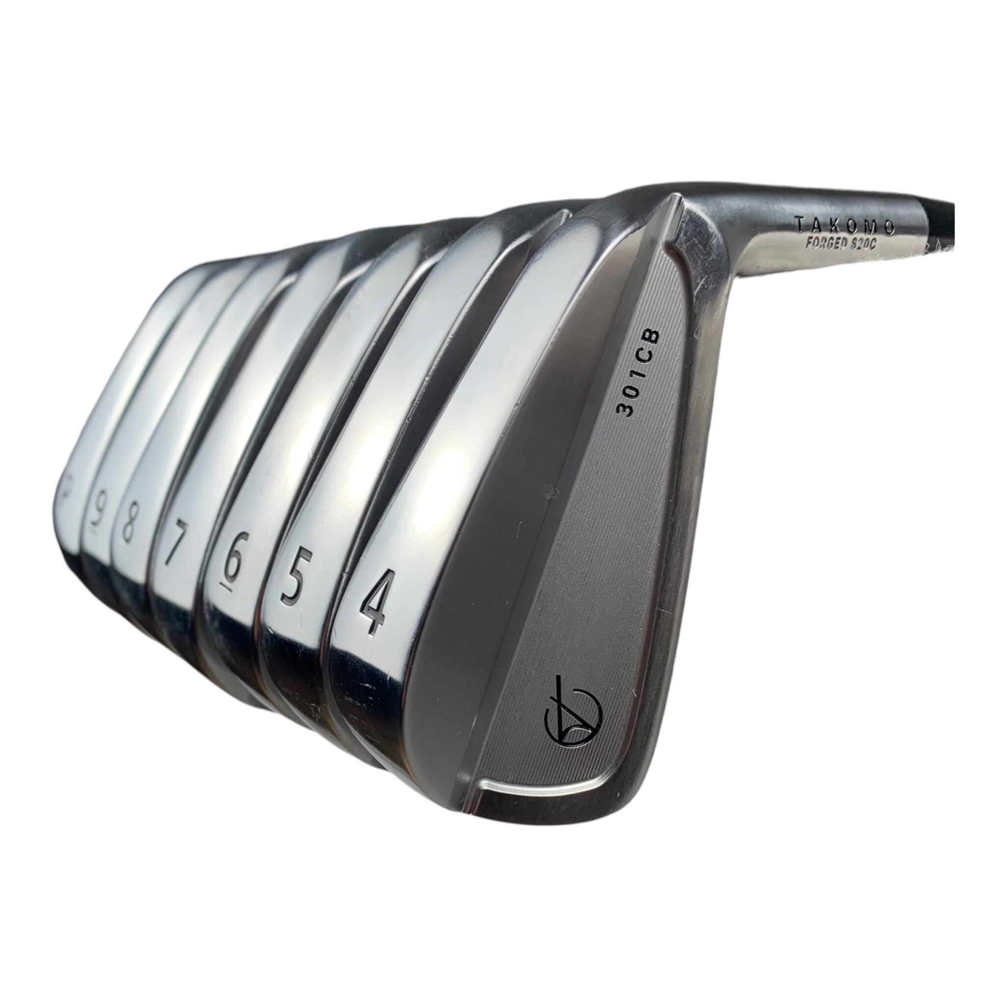 Takomo 301CB Ironset / Flex Stiff - Steel / 4-P