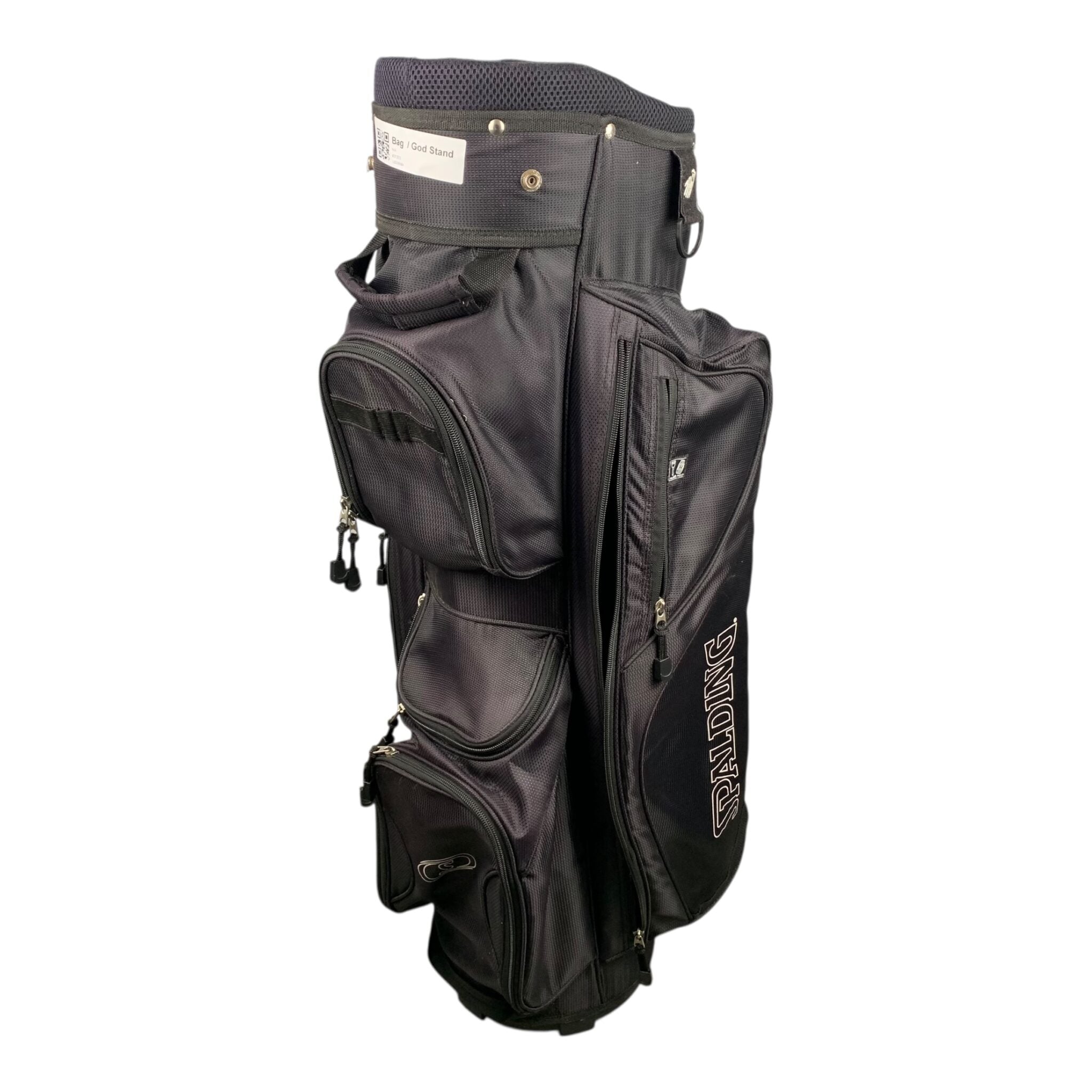 Spalding Cartbag/ Black / 6-Rum
