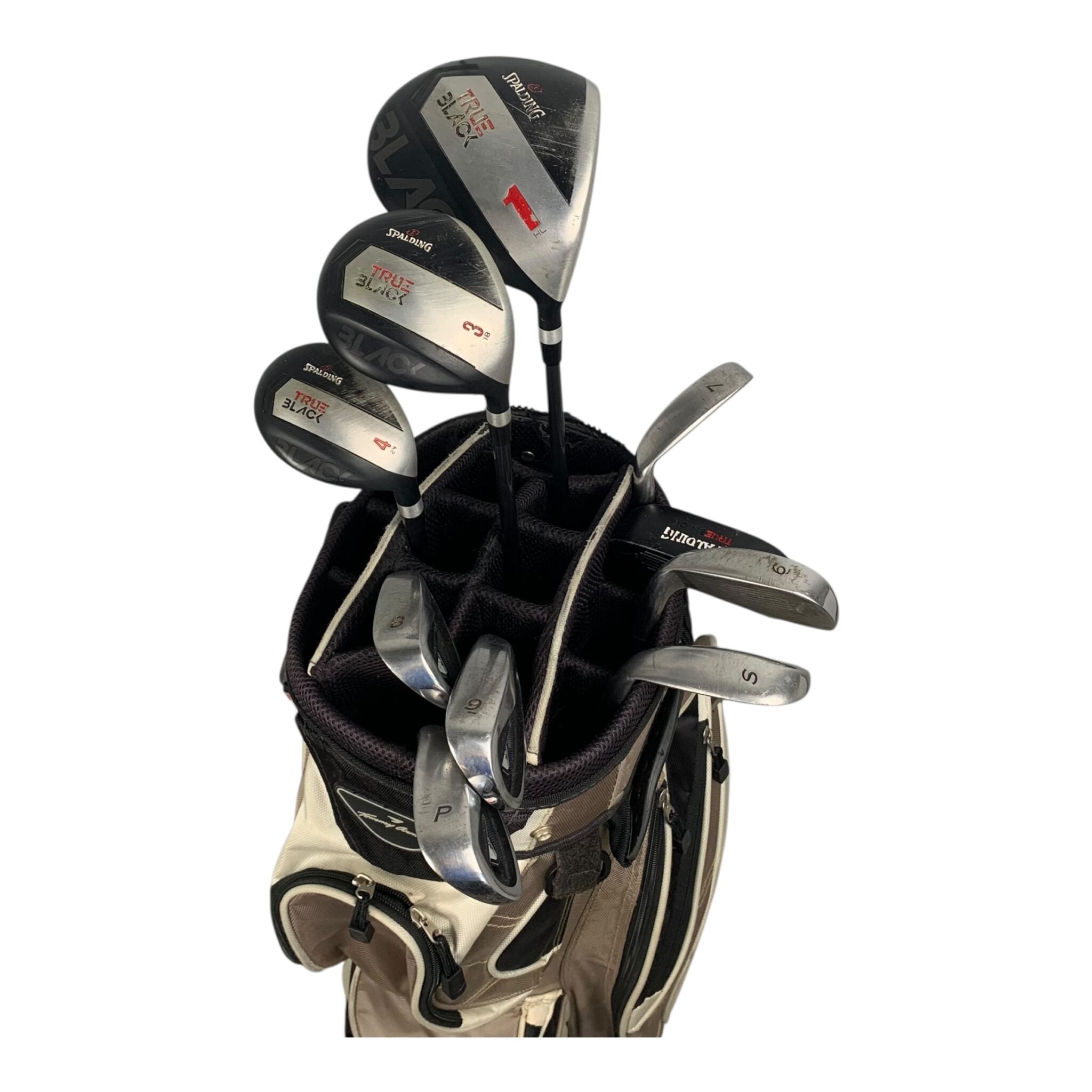 Spalding True Black Complet Set / Flex Damer / Graphite