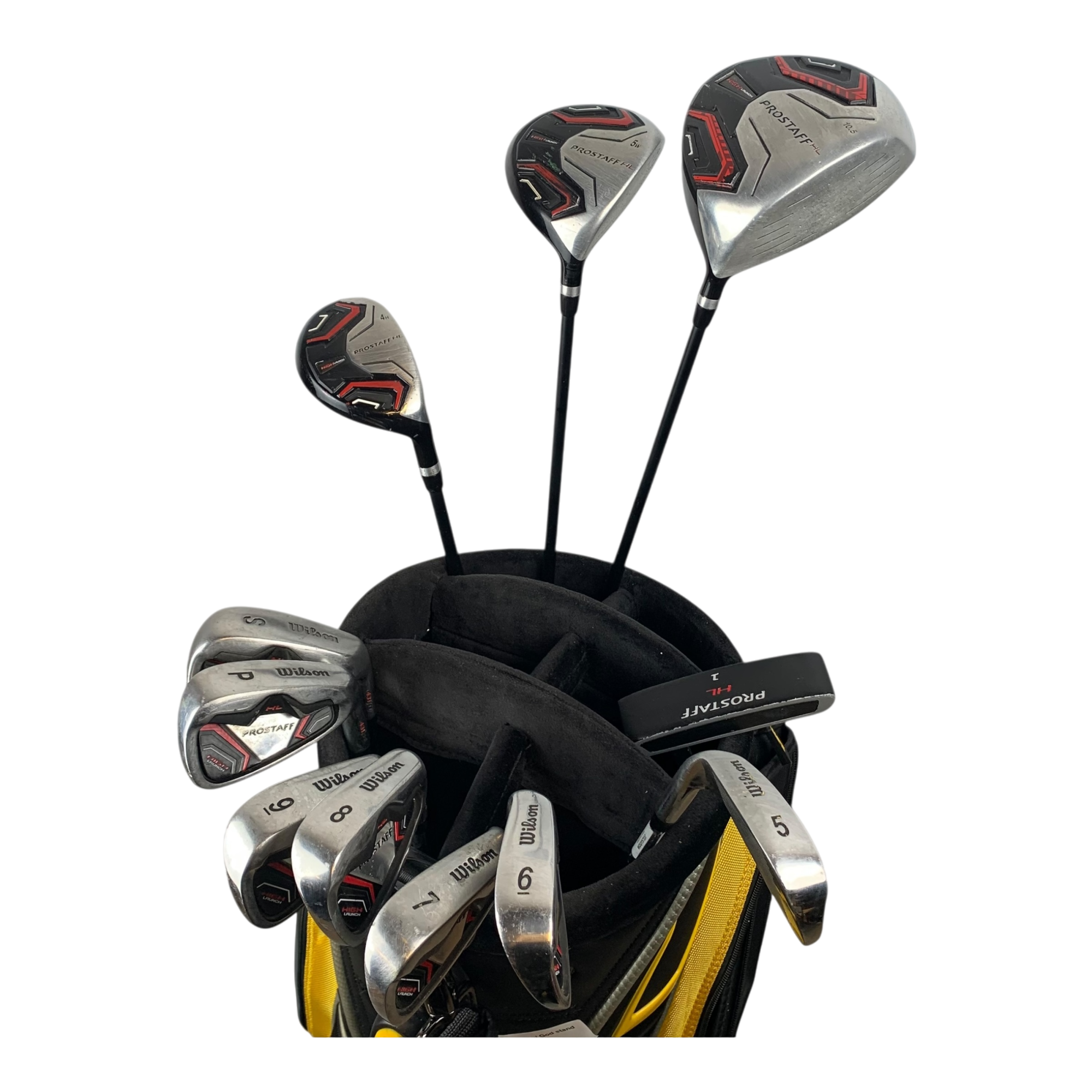 Wilson Staff Komplet Sæt U. Bag / Flex Uniflex / Steel hovedbillede - brugt golf udstyr i god stand