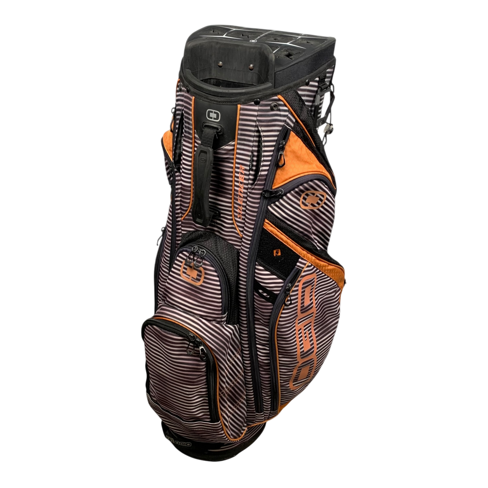 Ogio Cart Bag / 15-Way / orange hovedbillede - brugt golf udstyr i god stand