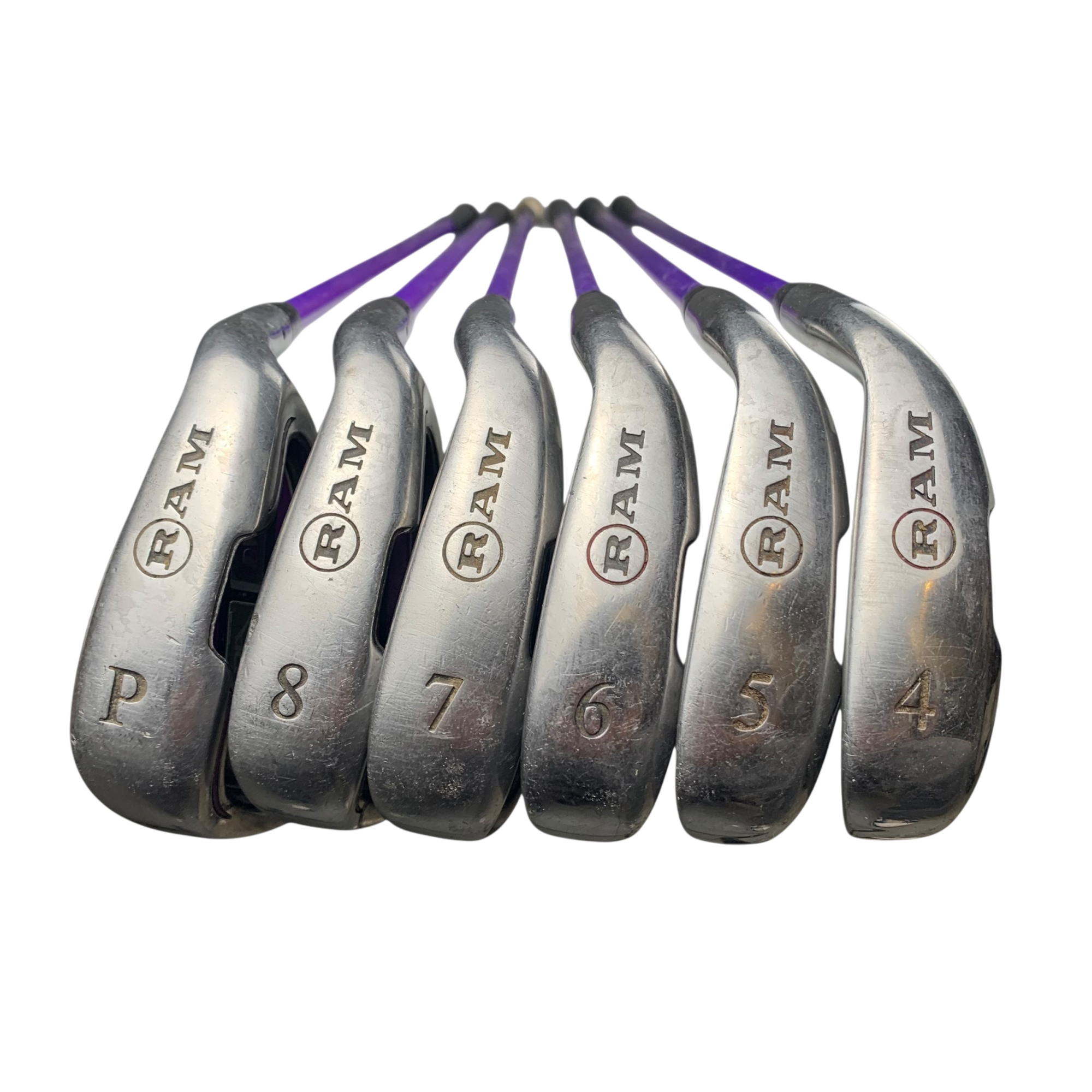 Ram Serbera DWS Jernsæt / Flex Ladies / 4-PW / Grafit galleri billede 2 - brugt golf udstyr i god stand