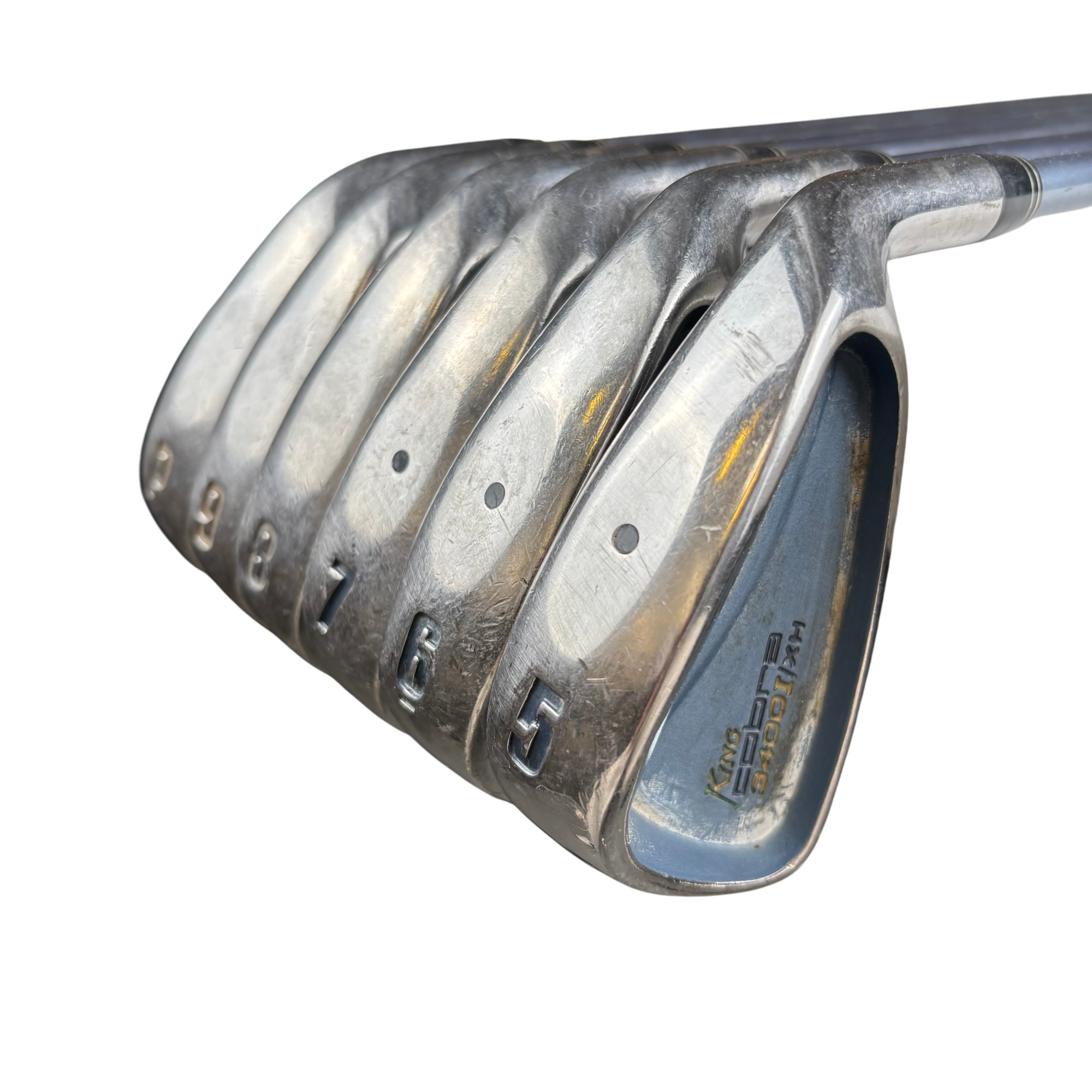 Cobra 3400I/XH Jernsæt / Flex Ladies / 5-PW / Grafit galleri billede 3 - brugt golf udstyr i god stand