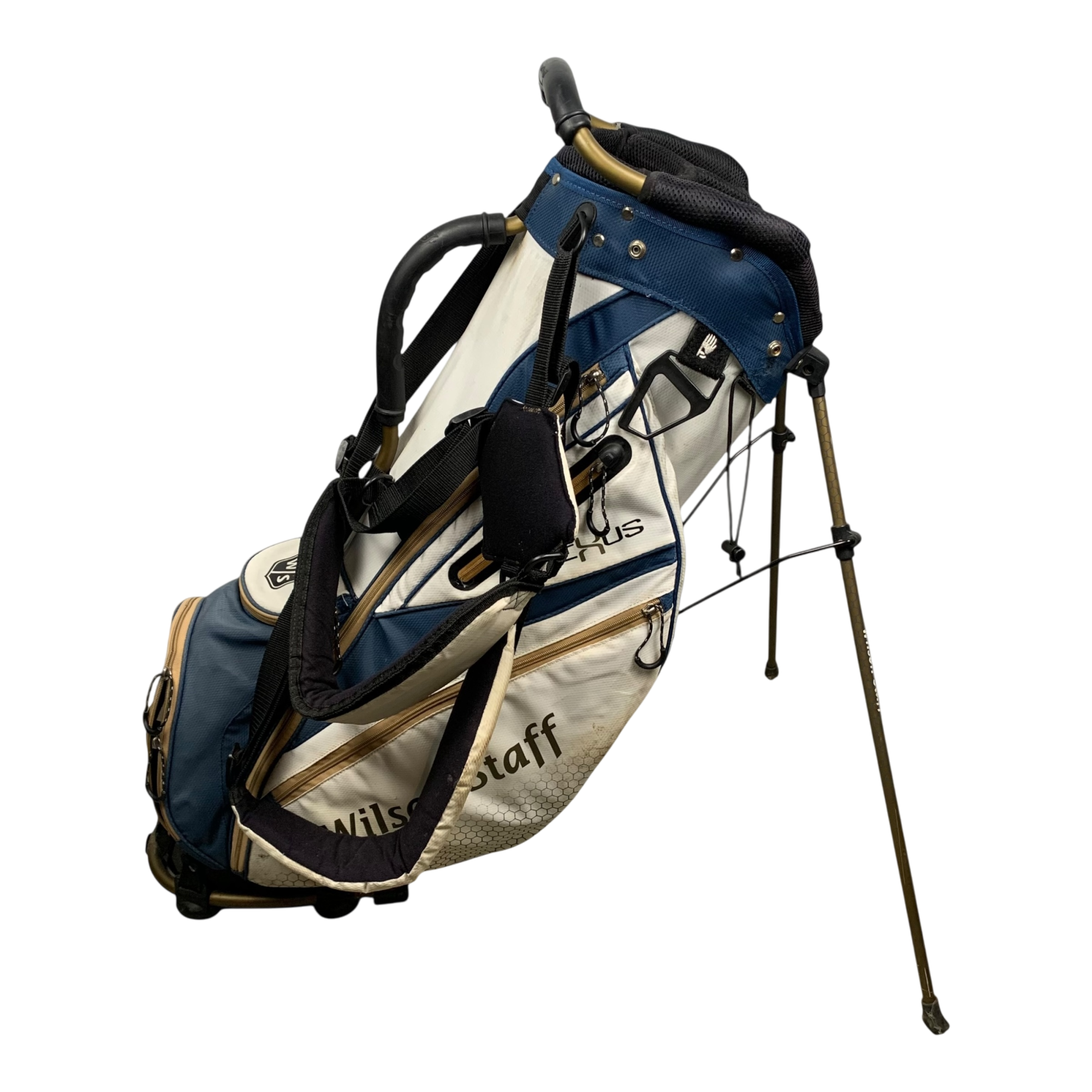 Wilson Stand Bag / 5-Way / White galleri billede 4 - brugt golf udstyr i god stand