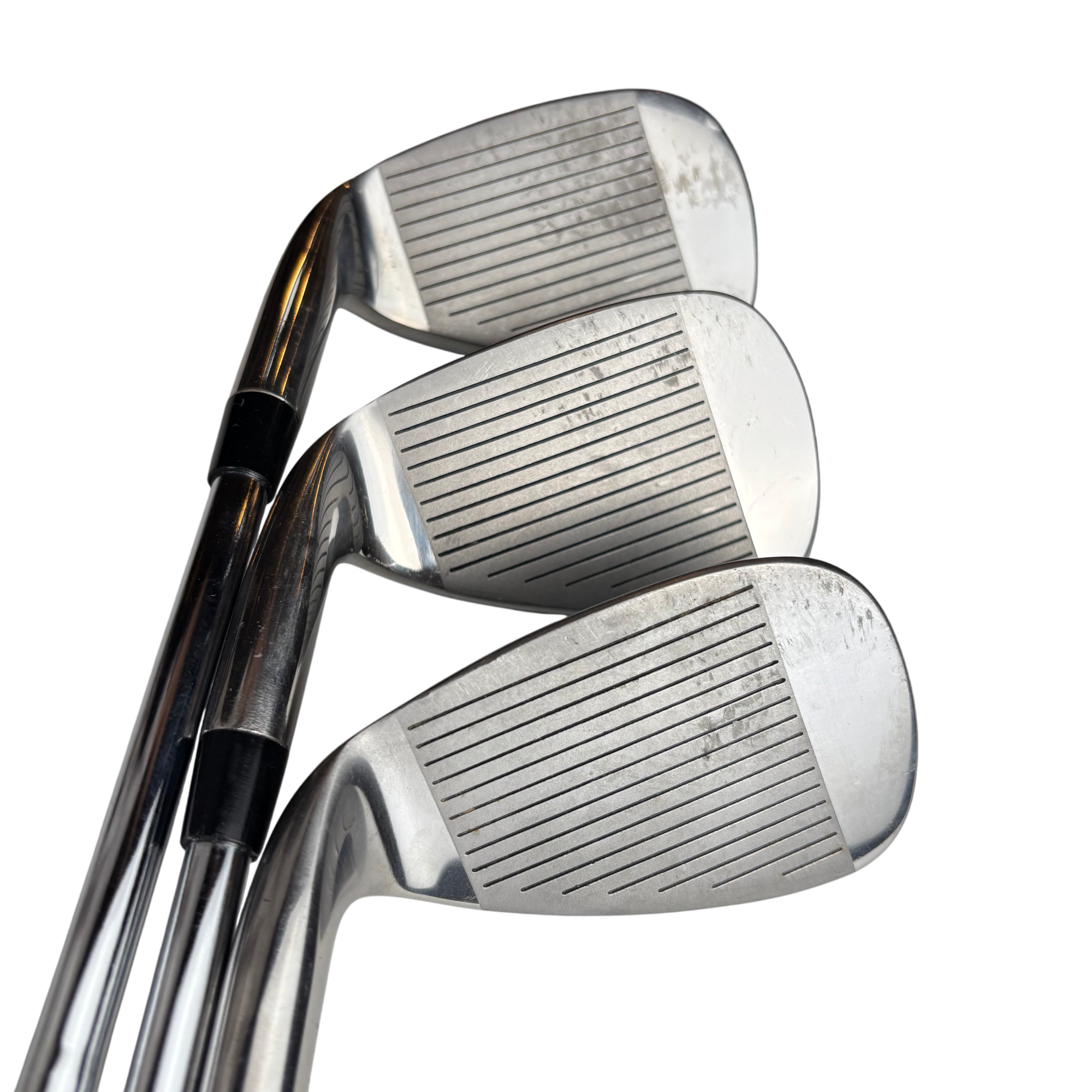 Spalding True Black Jernsæt / Flex Stiff / 6-SW / Stål galleri billede 6 - brugt golf udstyr i god stand