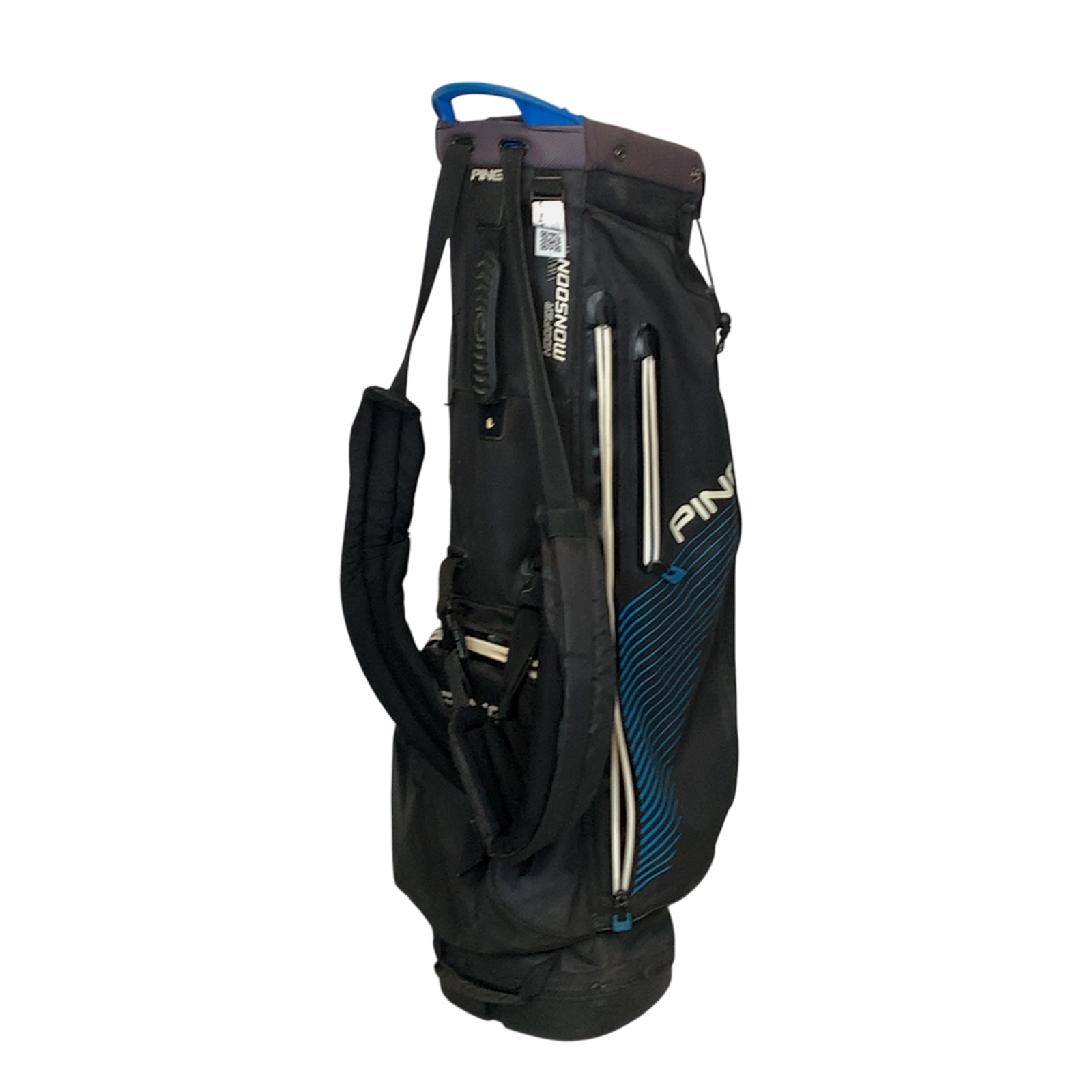 PING Hoofer Monsoon Golftaske / 5-Rum / Sort