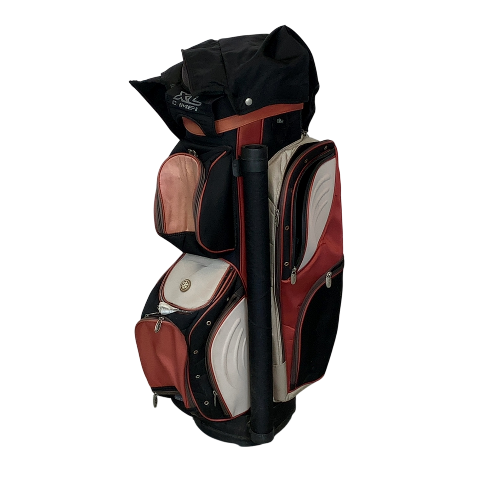 XL  Golftaske / 14-Rum / Sort