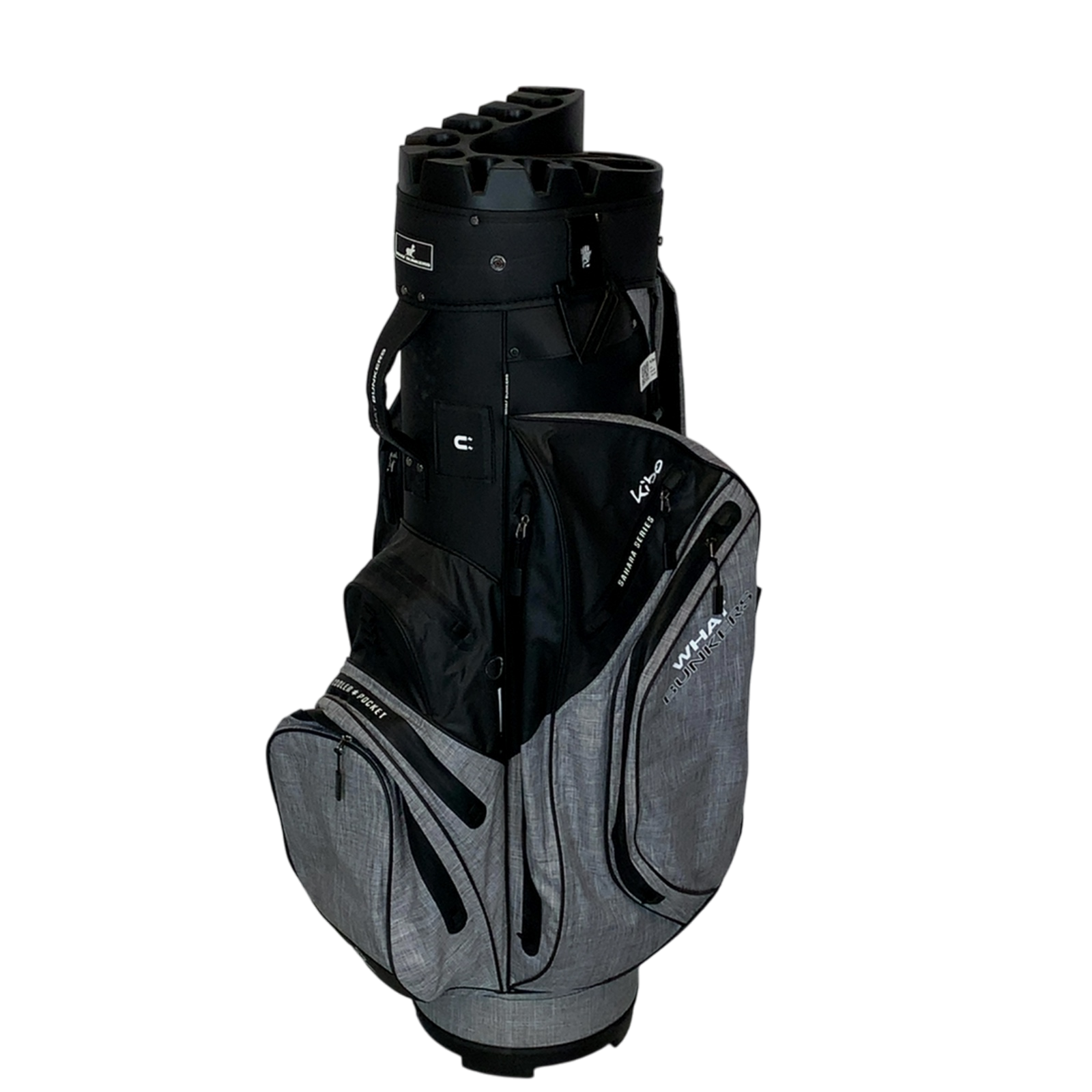 WhatBunkers Kibo Golftaske / 14-Rum / Grå