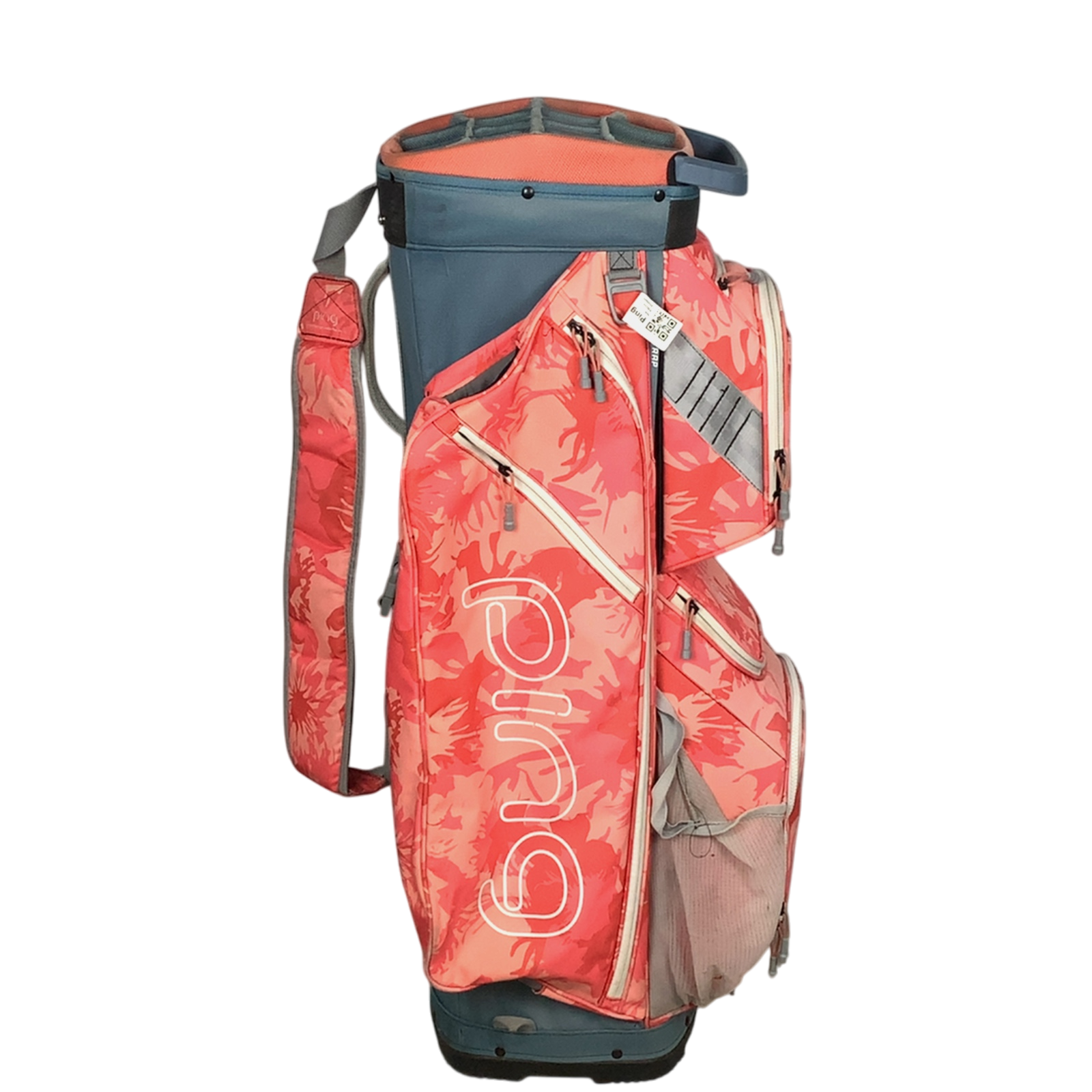PING Traverse Golf Bag / 14-Rum / Lyserød