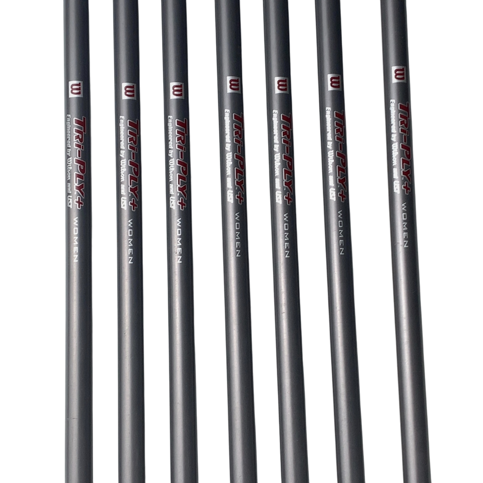 Wilson Deep Red Jernsæt / 5-PW+SW / Flex Ladies / Grafit