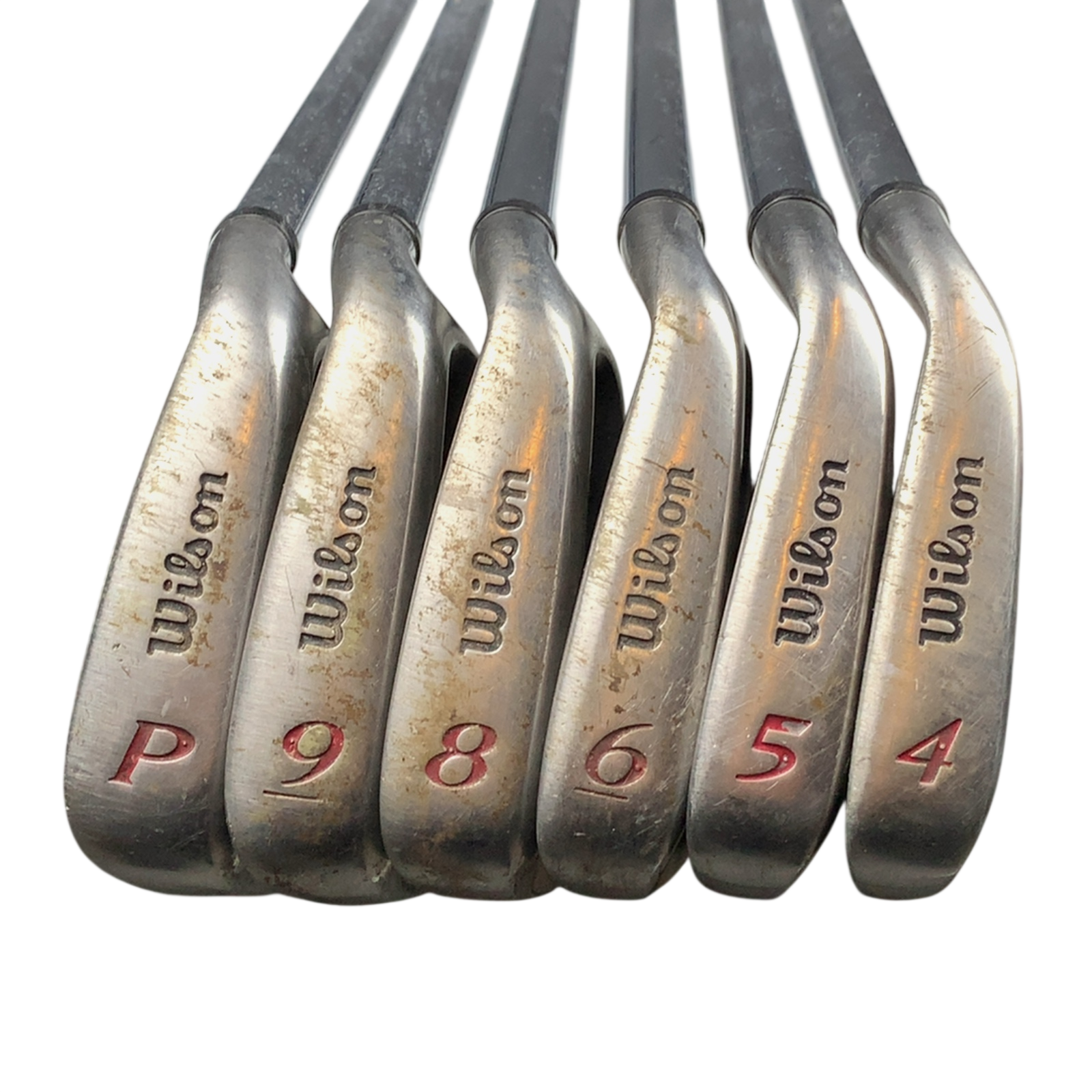 Wilson Deep Red Jernsæt / 4-PW / Flex Regular / Stål
