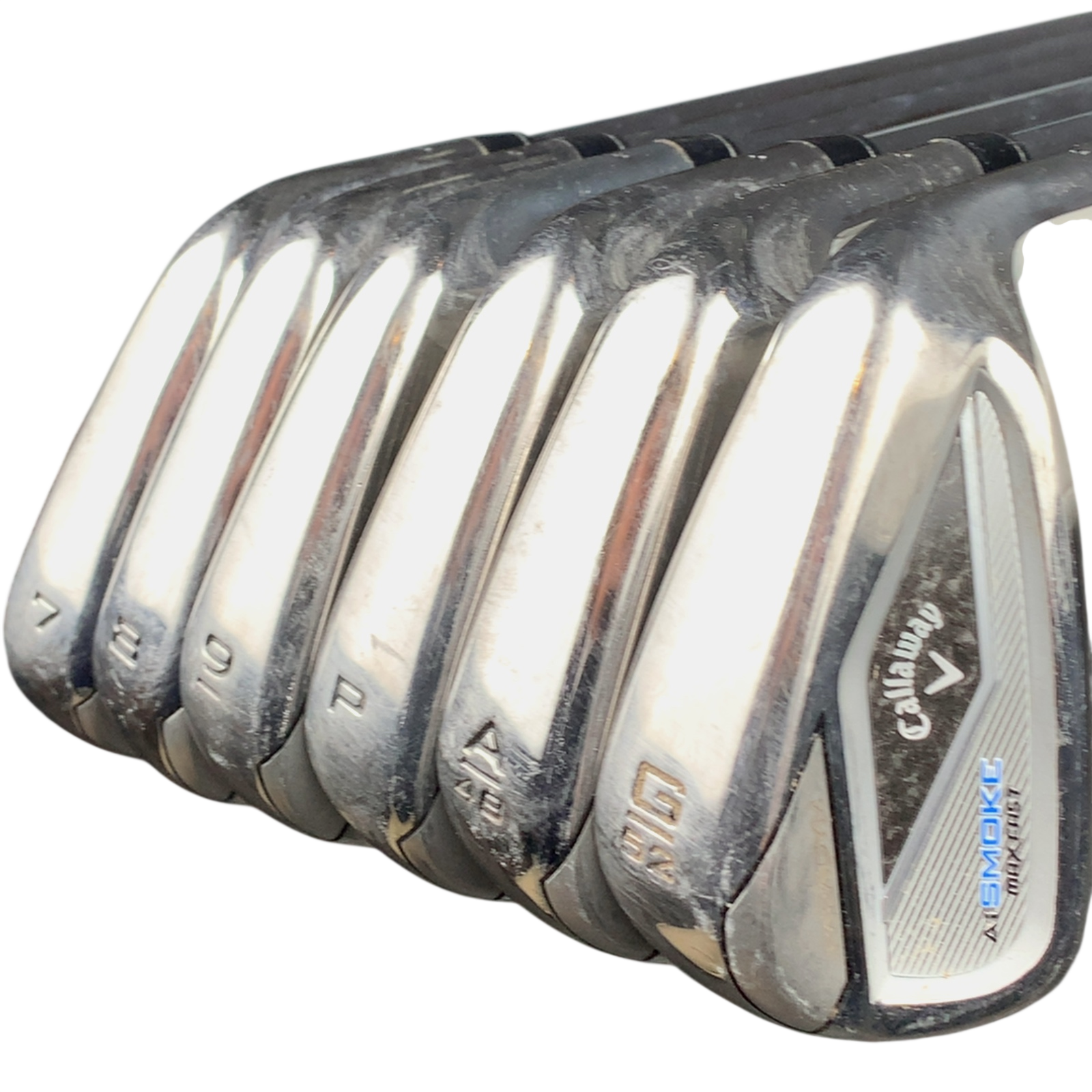 Callaway Ai Smoke Max Fast Jernsæt / 7-PW+GW+SW / Flex Regular / Stål
