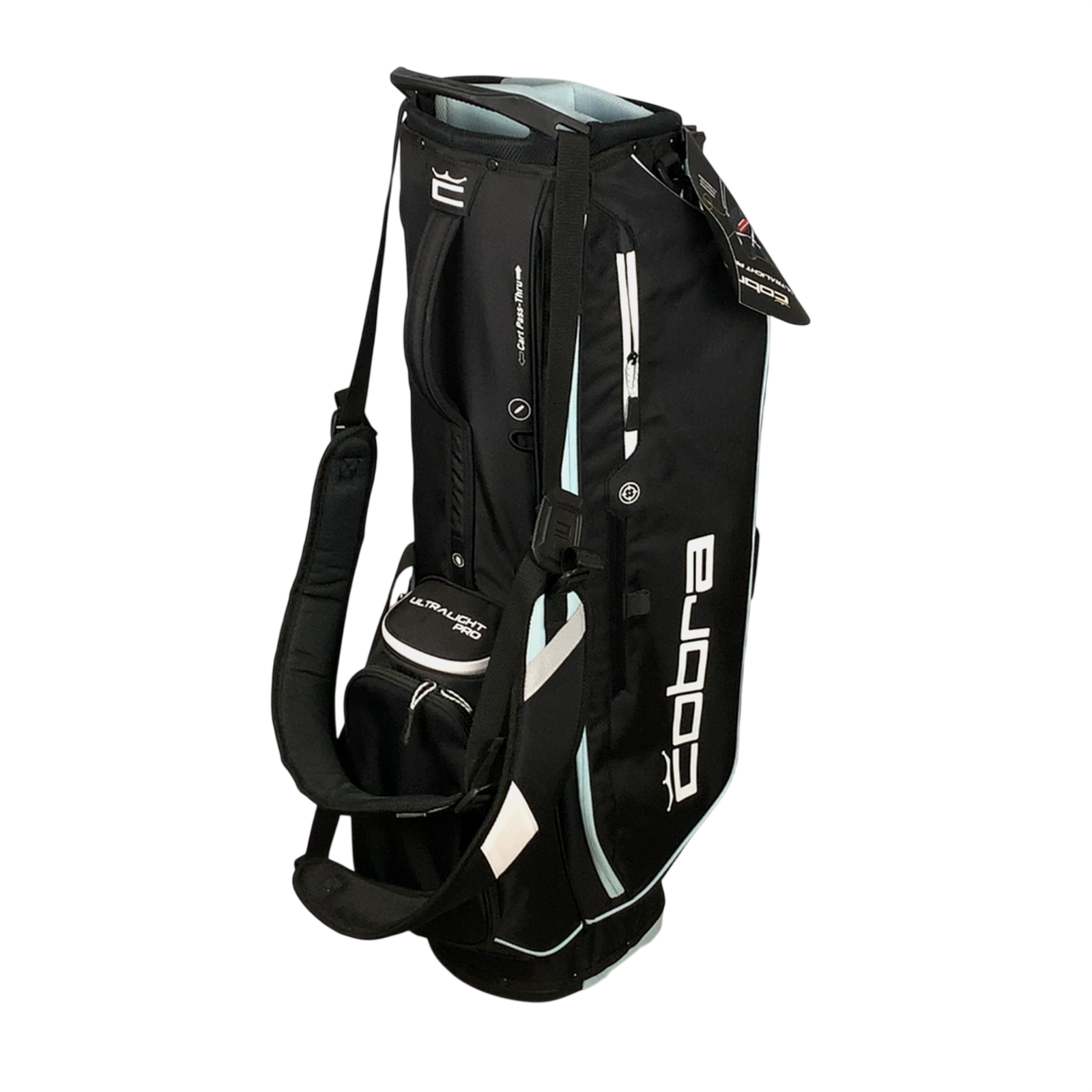 Cobra Ultralight Pro Golf Bag / 4-Rum / Sort