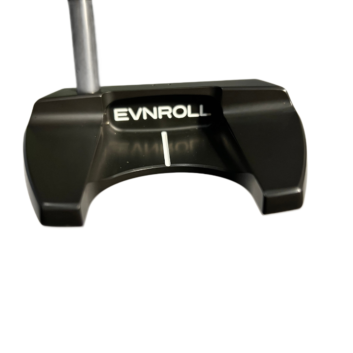 Evnroll ER5 sort Putter højre hånd inkl. Headcover Brugt Som Ny