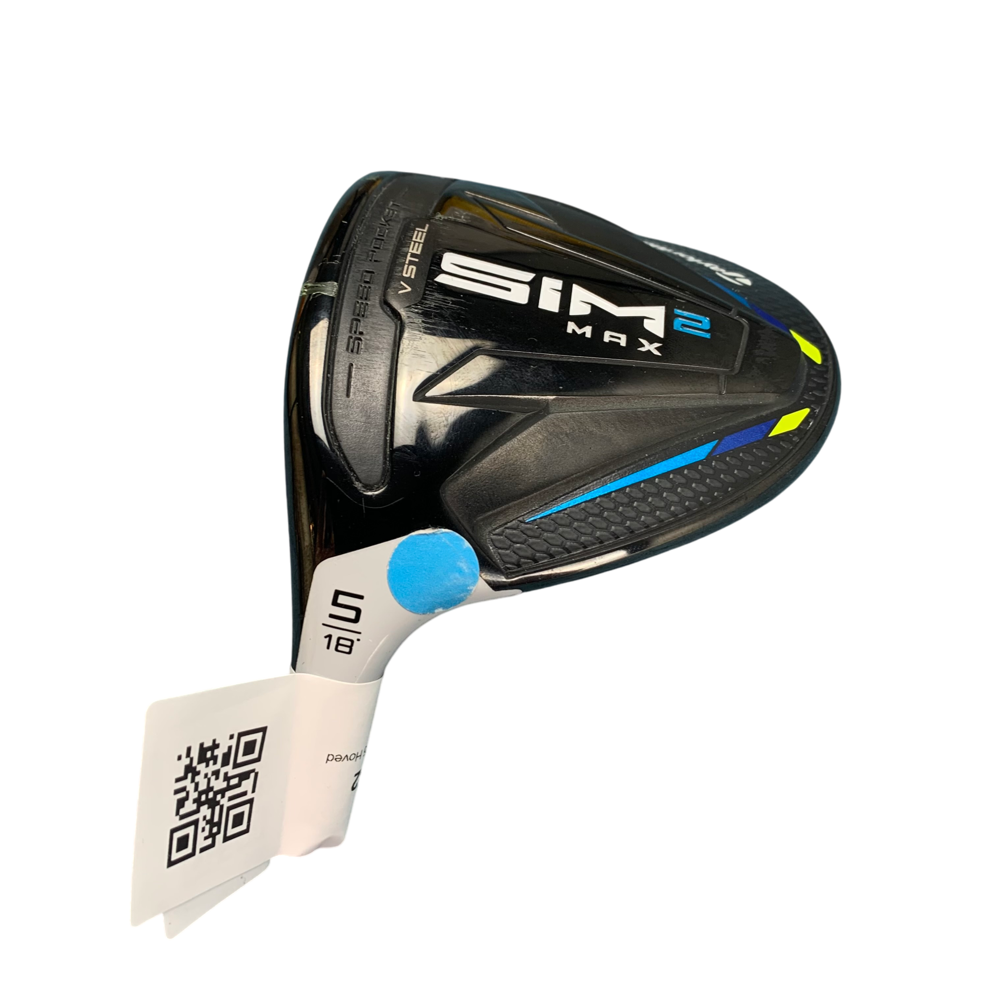 TaylorMade Sim 2 Max 5 Fairway Hoved / Loft 18 hovedbillede - brugt golf udstyr i god stand