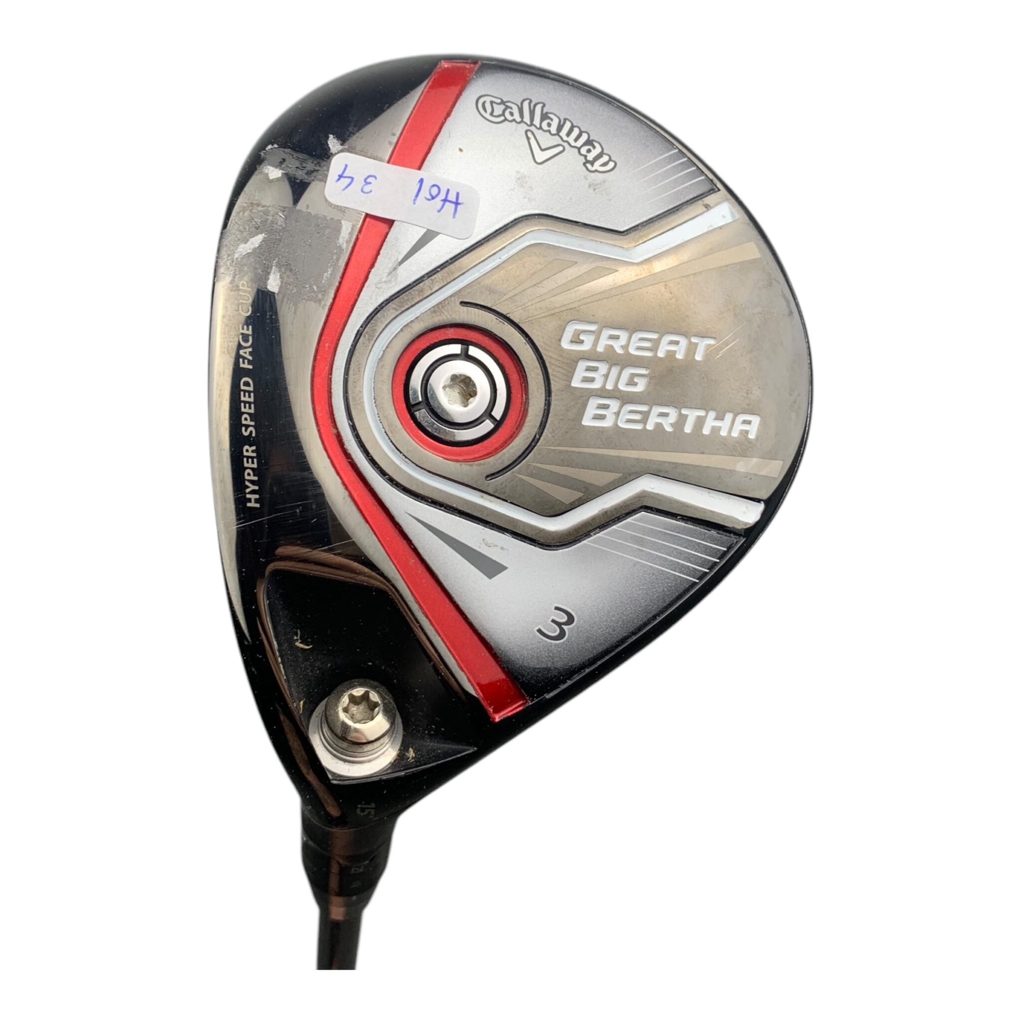 Callaway Great Big Bertha Fairway Wood / Flex Stiff / Grafit / #3/15 - Vänster