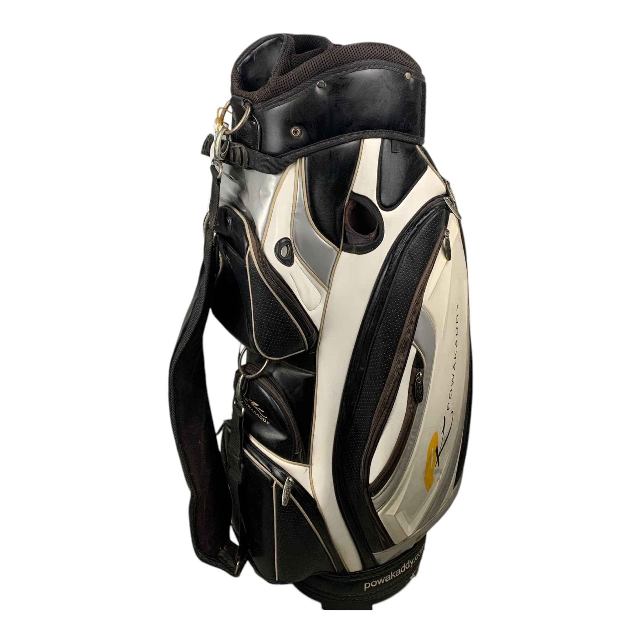 PowaKaddy CartBag / Vit/Svart / 14 Rum