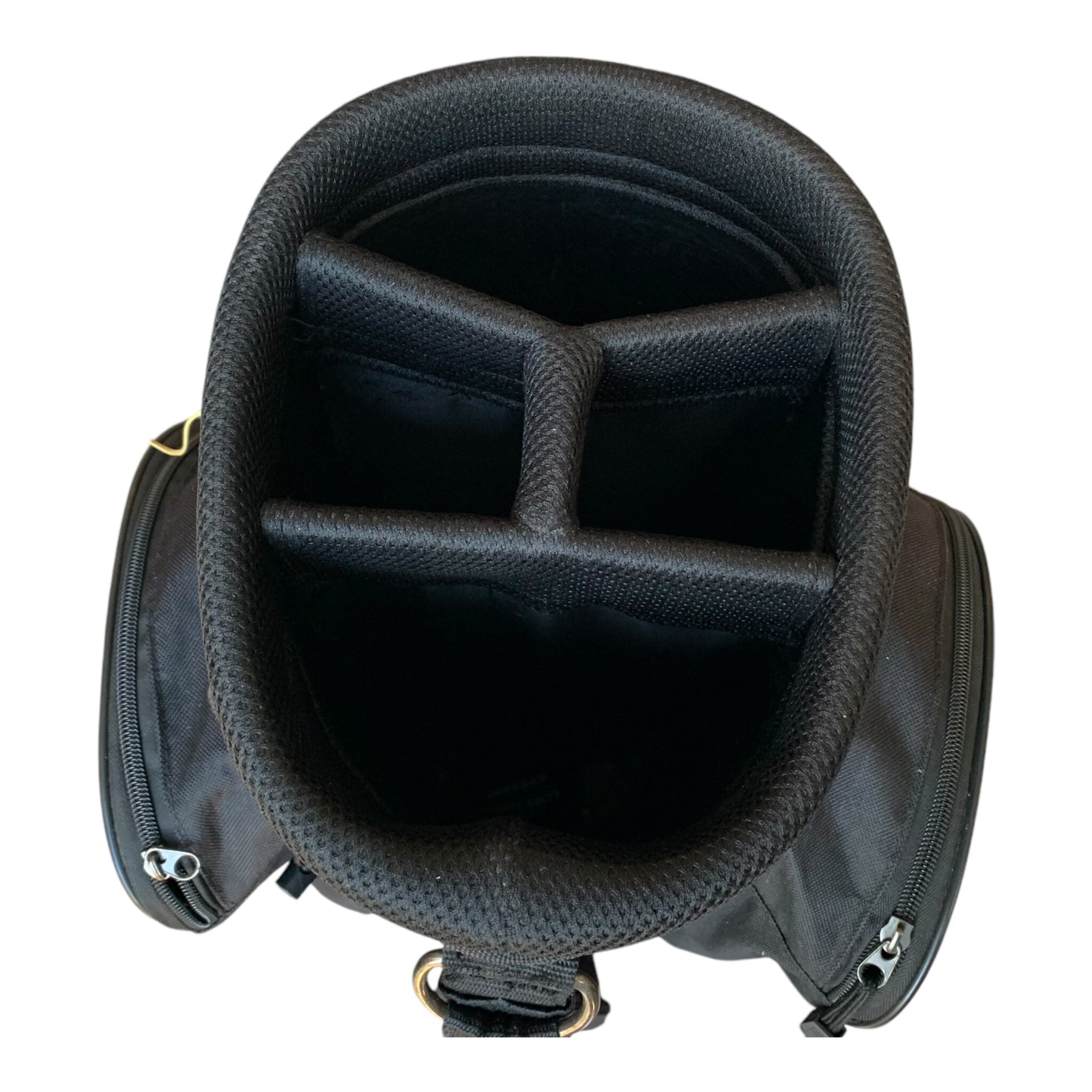 Ozone Cartbag - Sort/Brun / 4 Rum / W. Raincover