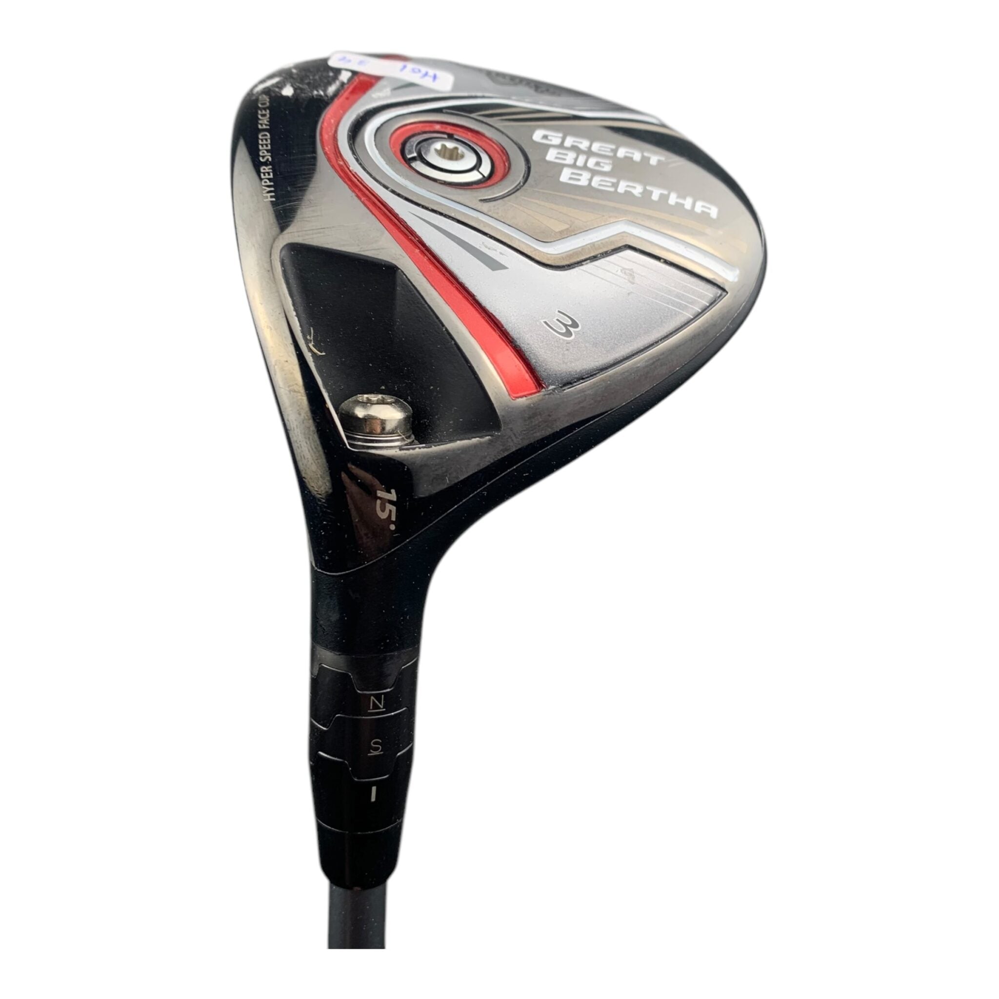Callaway Great Big Bertha Fairway Wood / Flex Stiff / Grafit / #3/15 - Vänster