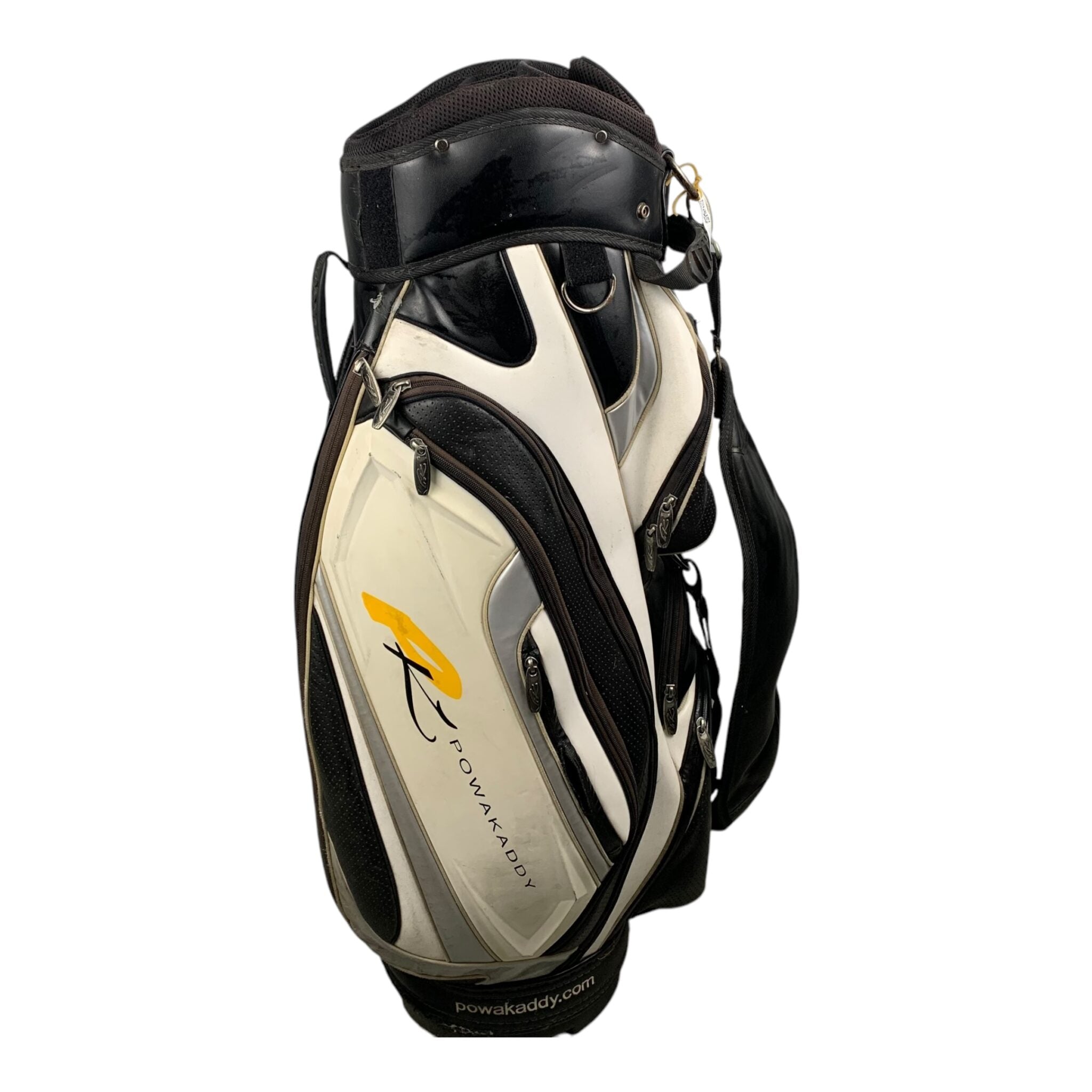 PowaKaddy CartBag / Vit/Svart / 14 Rum