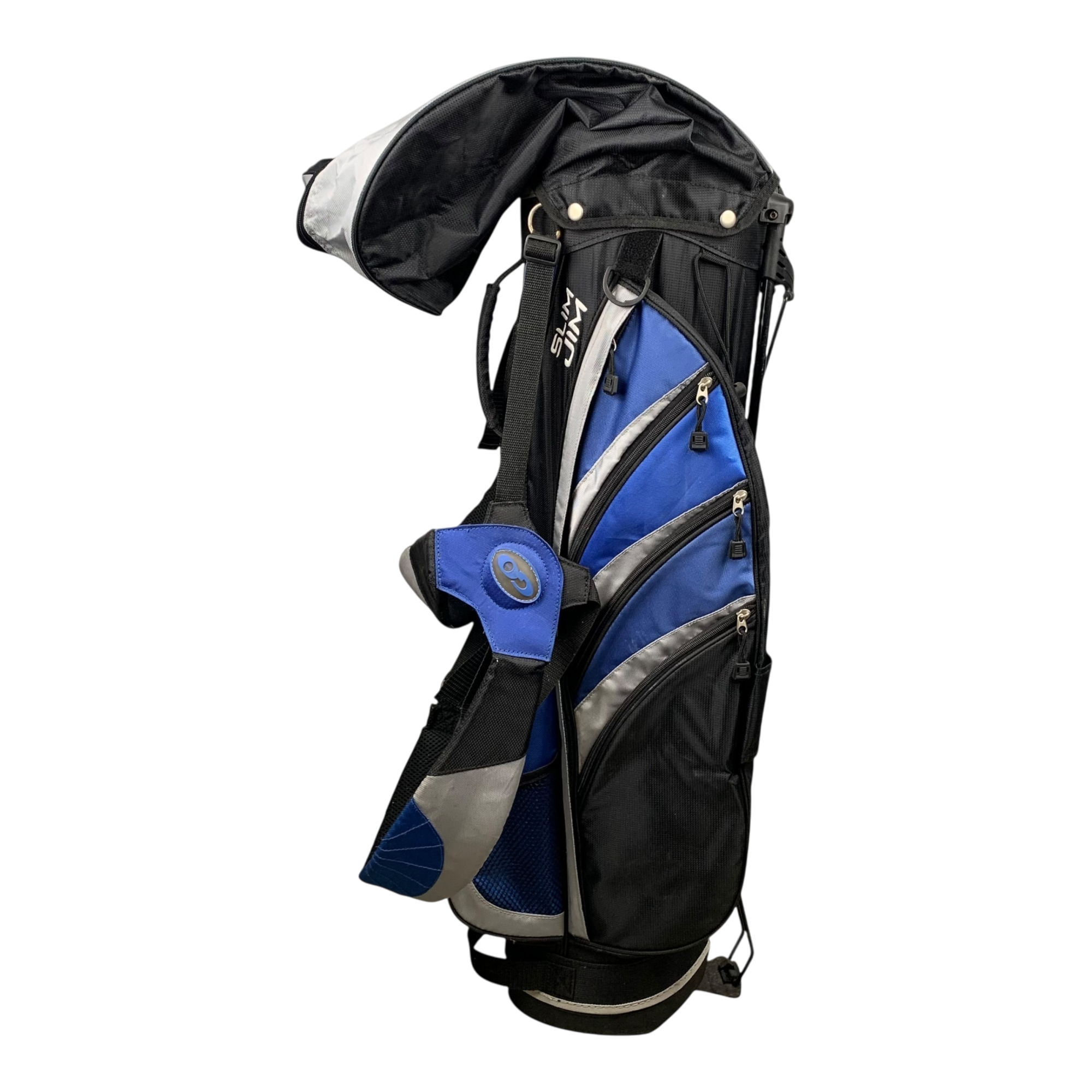 GO Stand Bag / 6-Way / Blue galleri billede 1 - brugt golf udstyr i god stand