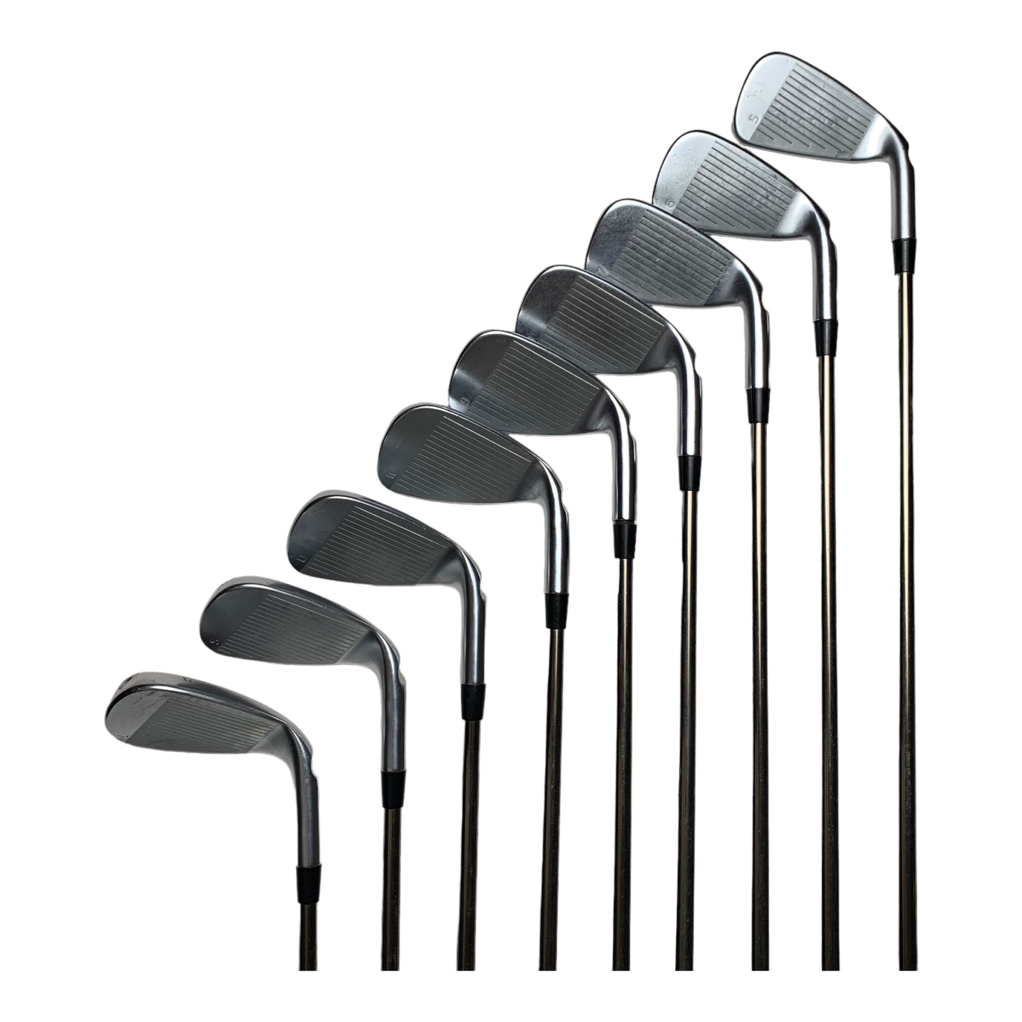 Vänster Ping G410 jernsæt VENSTRE / Flex Regular / 5-W+U+S+L  / Grafit