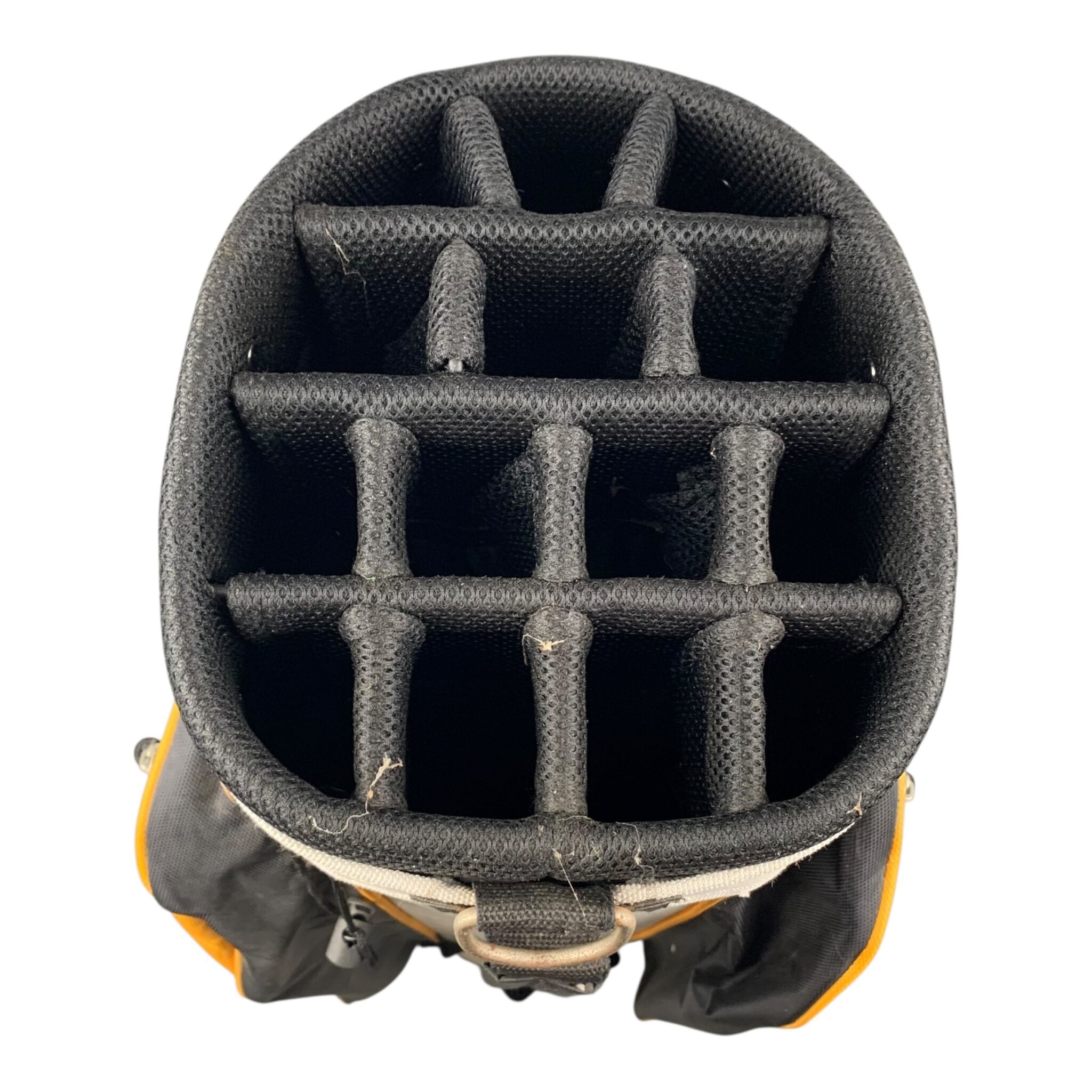 Brosnan Cartbag / Vit/Gul/Svart / 14 Rum