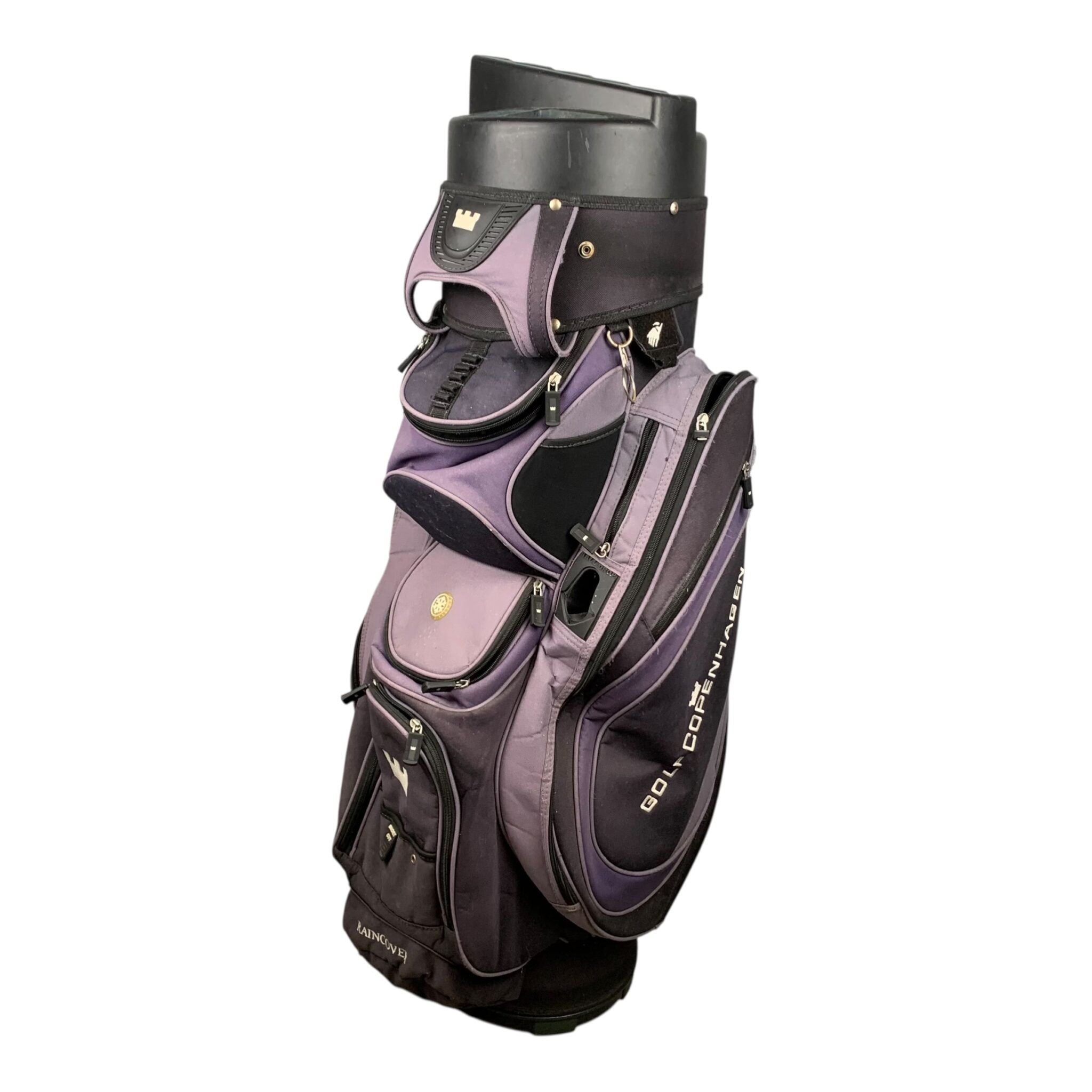 Golf Copenhagen Cartbag / Black/Grey / 11-Rum
