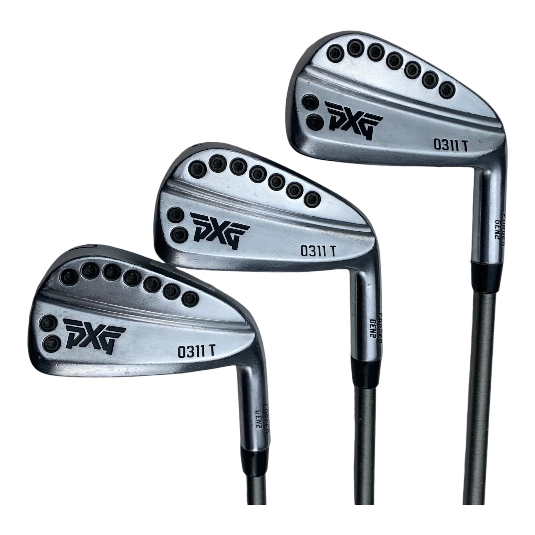 PXG 0311P Gen 2 jernsæt / Flex Stiff / 5-P / Steelfiber Skafter / MCC Plus4 Std. Grip