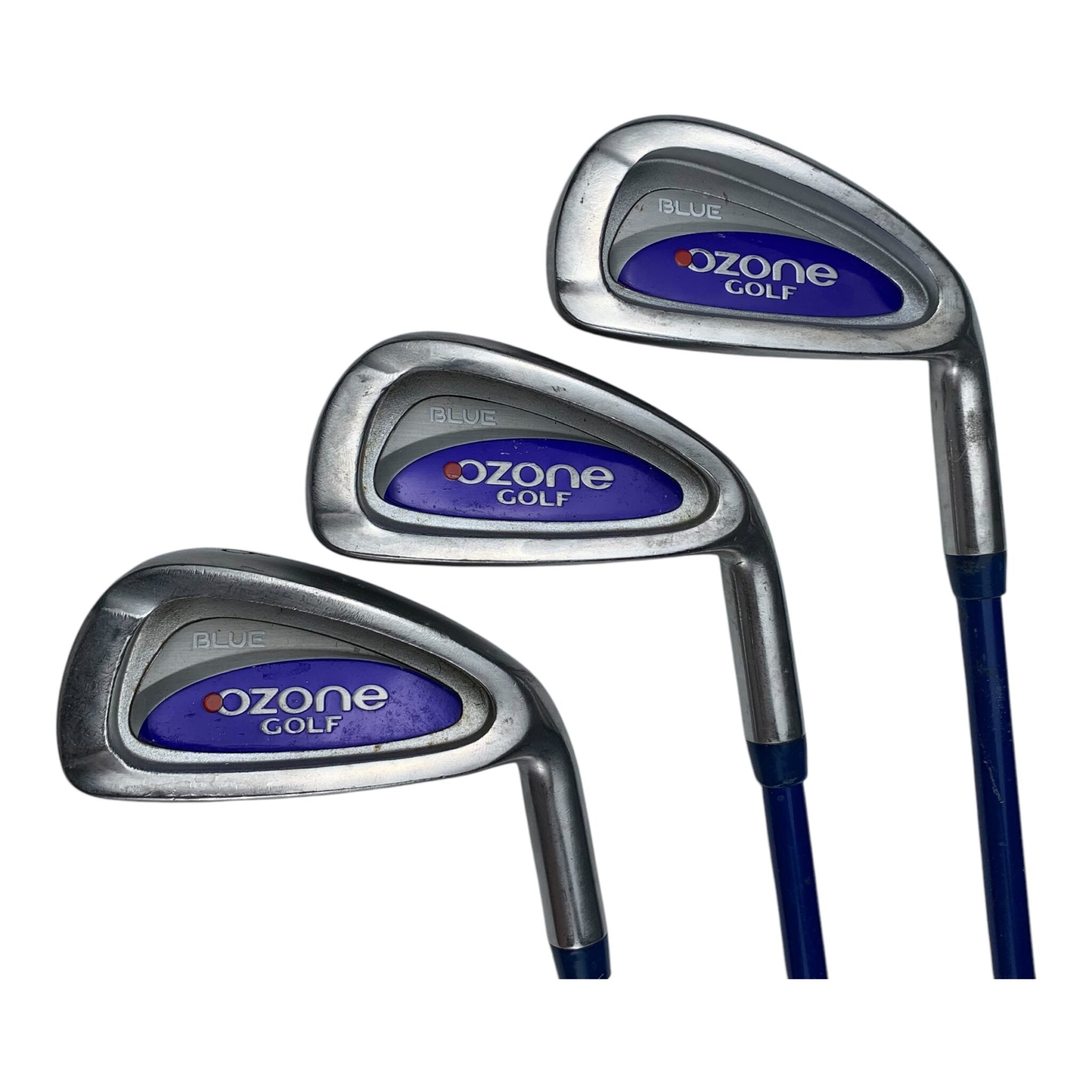 Ozone Blue Järnset / Flex Regular / 4-SW / Grafit