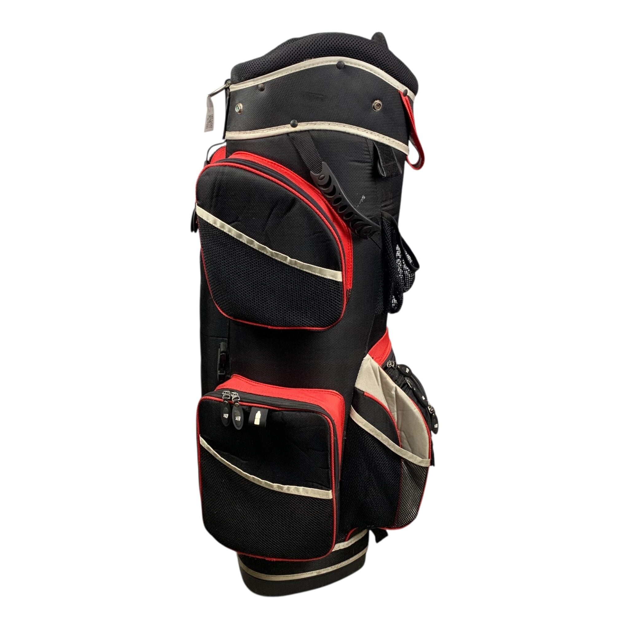 Masters Cartbag / Black/Red / 8-Rum