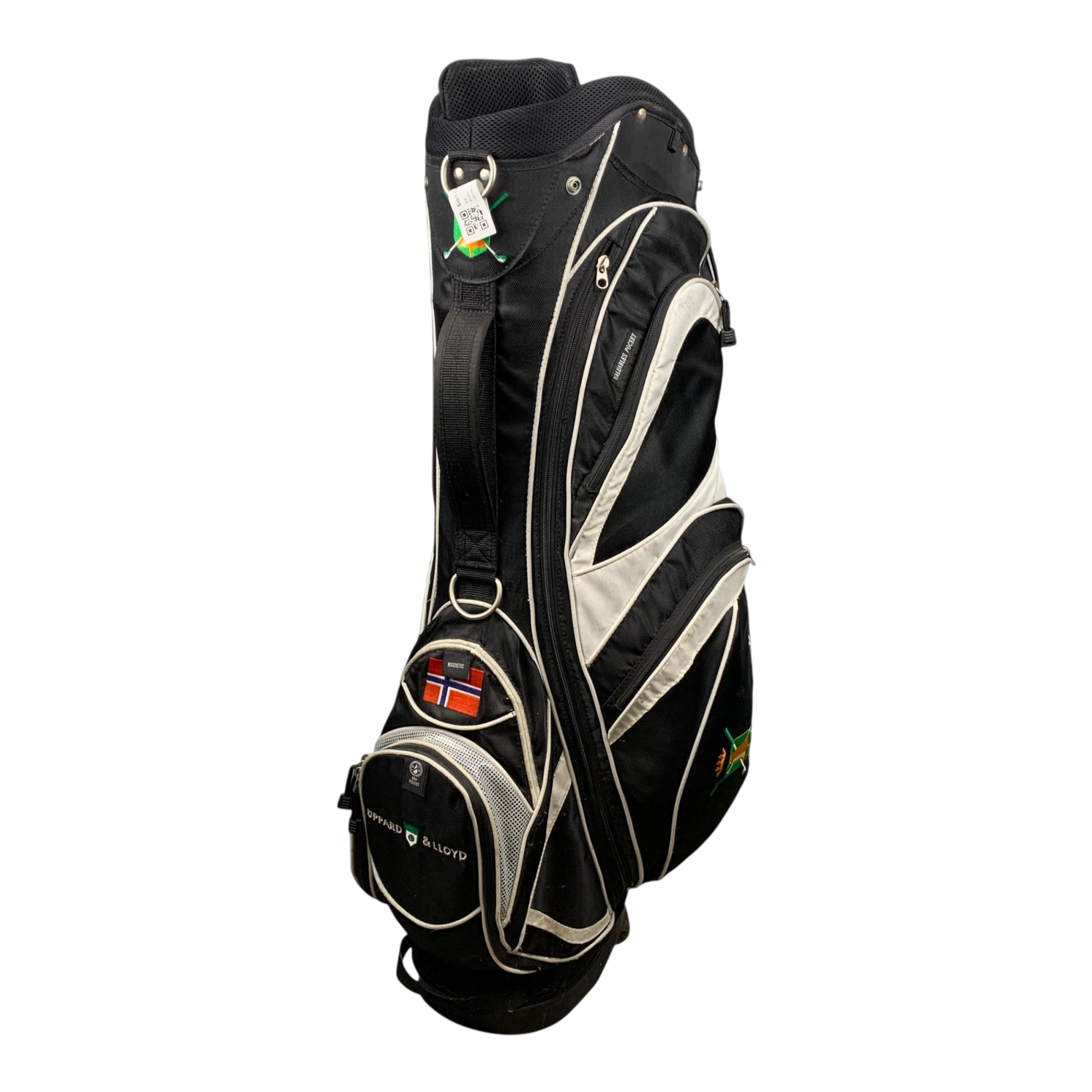 Unbranded Stand Bag / 8-Way / Black hovedbillede - brugt golf udstyr i god stand