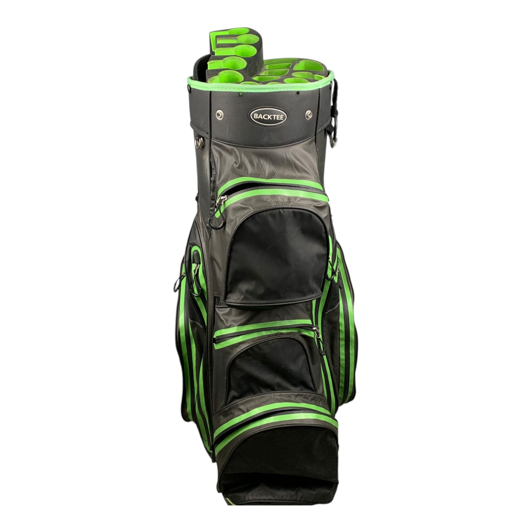 Backtee Cartbag / Black/Green / Divider-Top