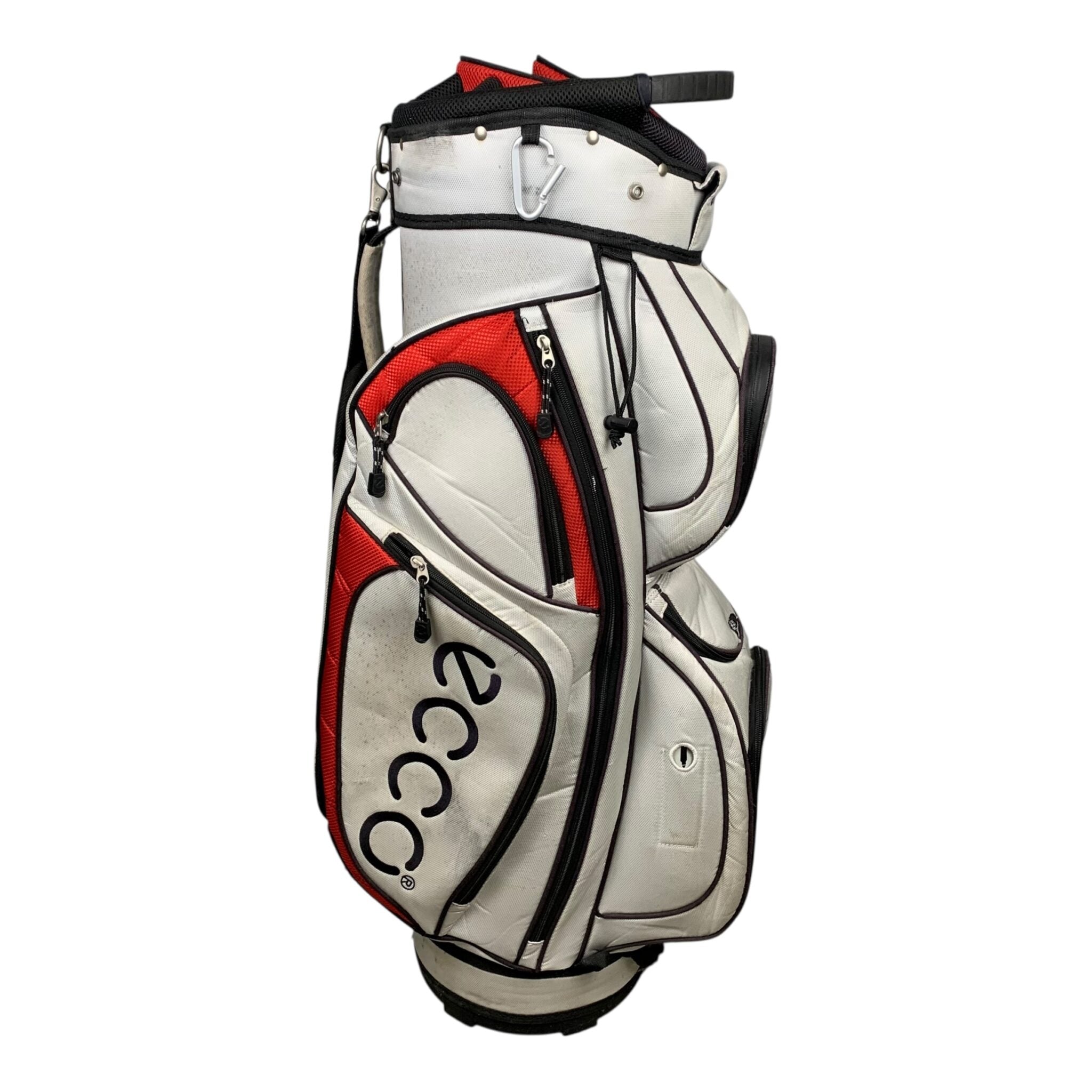 Ecco Cartbag / White/Red / 14-Rum