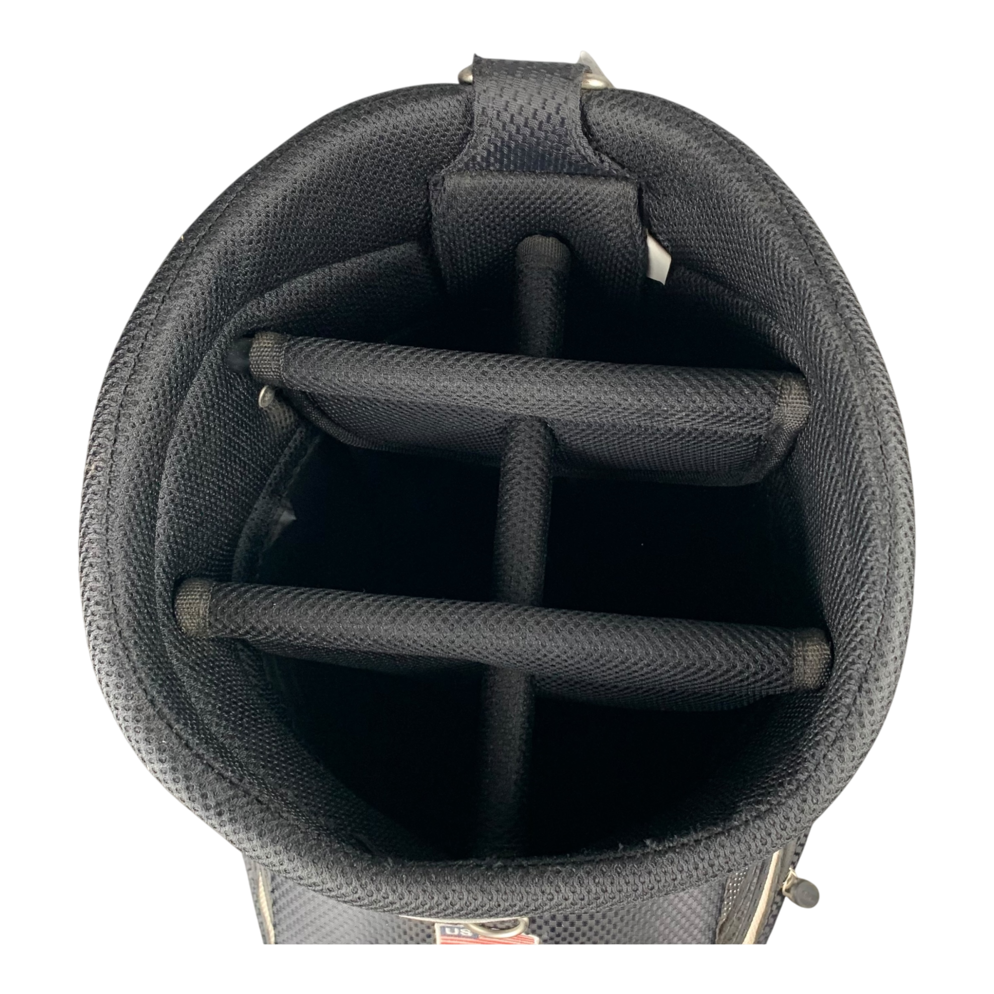 MD Golf Cart Bag / 6-Way / Black galleri billede 3 - brugt golf udstyr i god stand