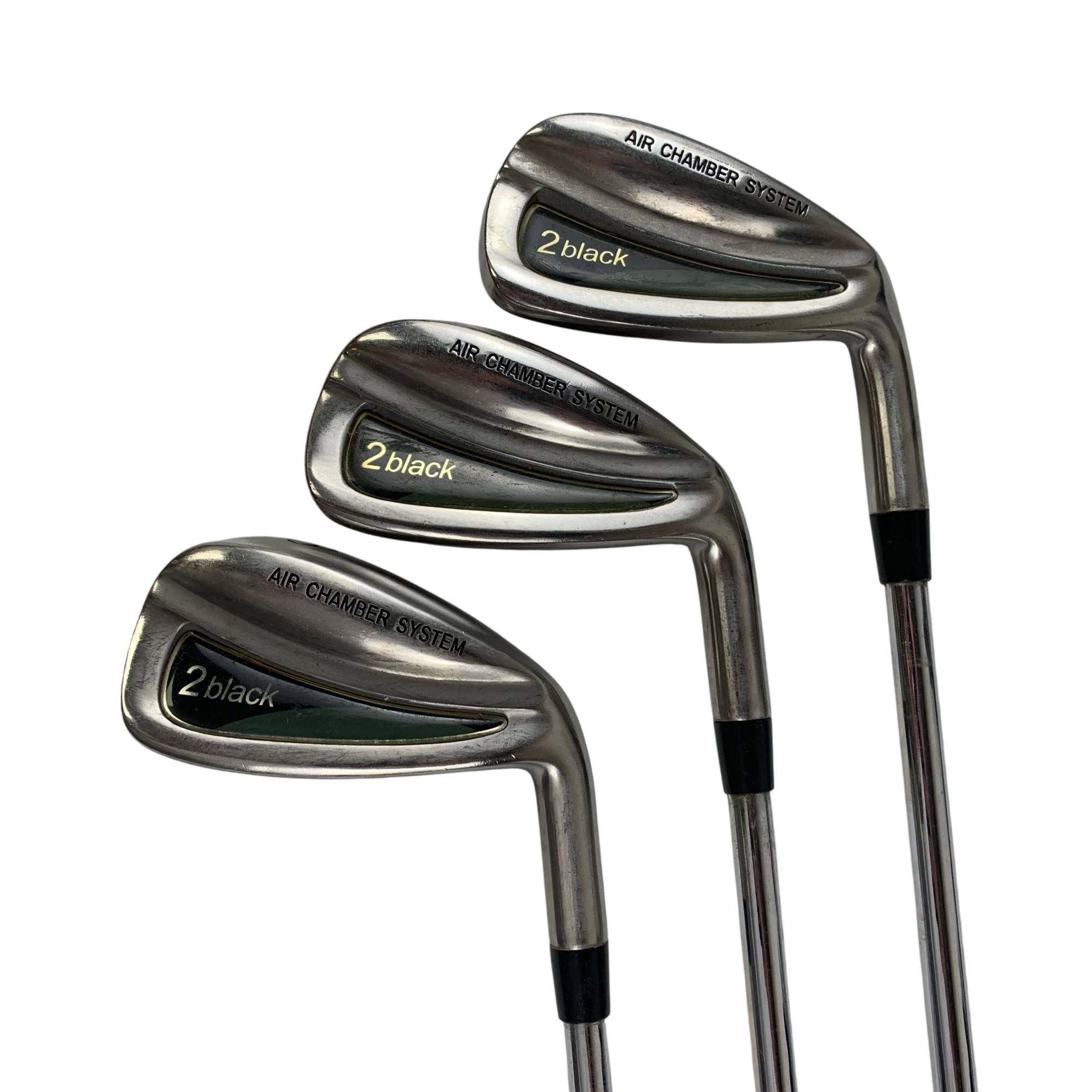 2Black Forged Jernsæt / Flex Regular / 3-SW / Stål hovedbillede - brugt golf udstyr i god stand